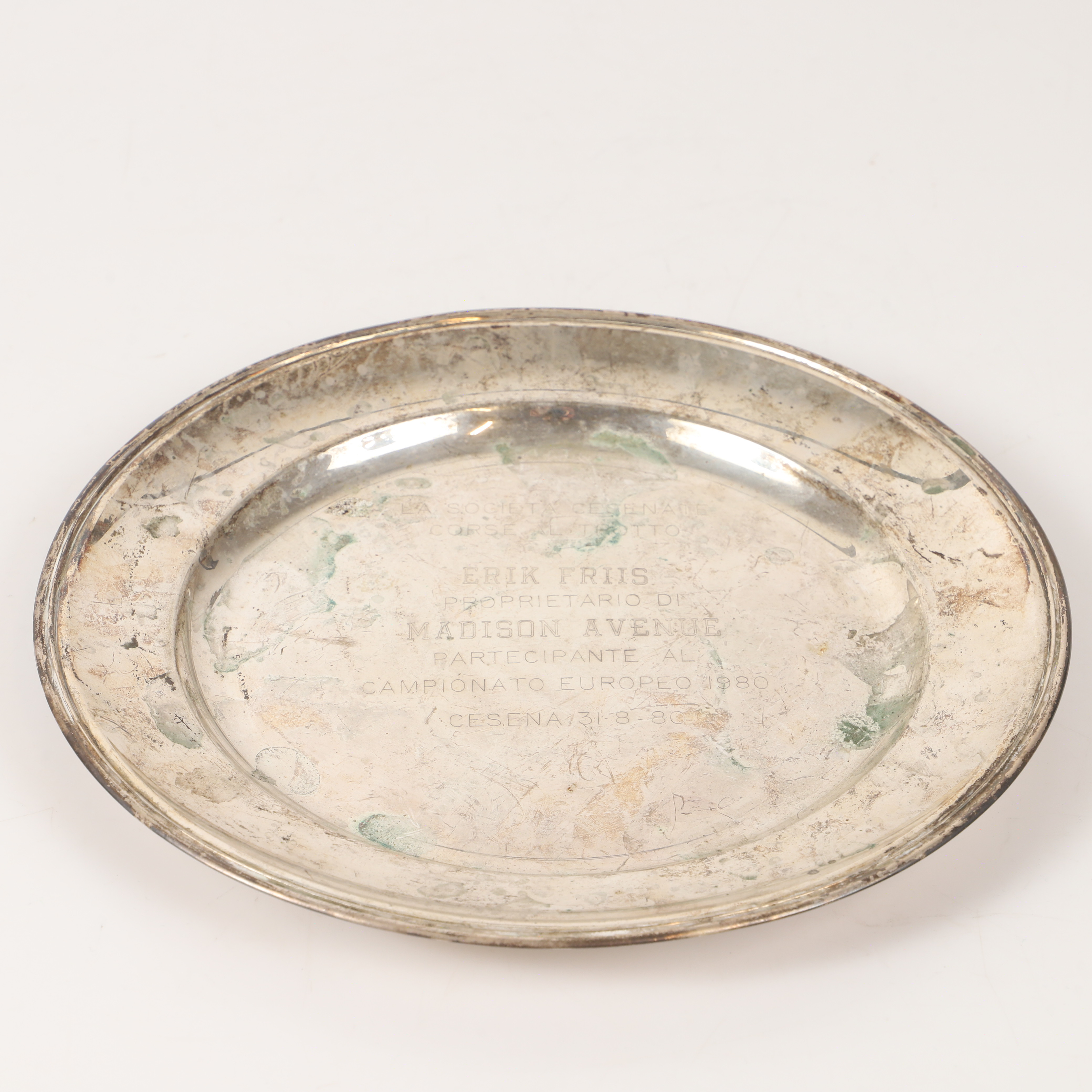 FAT, "Campionato Europeo Cesena 1980", silver.