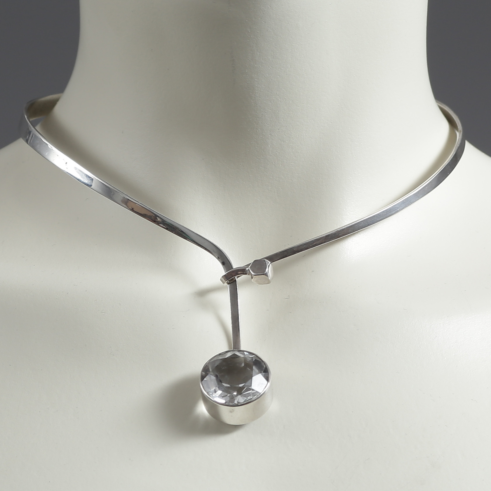 GERT THYSELL "GUSSI" HALSRING, SILVER, MALMÖ.