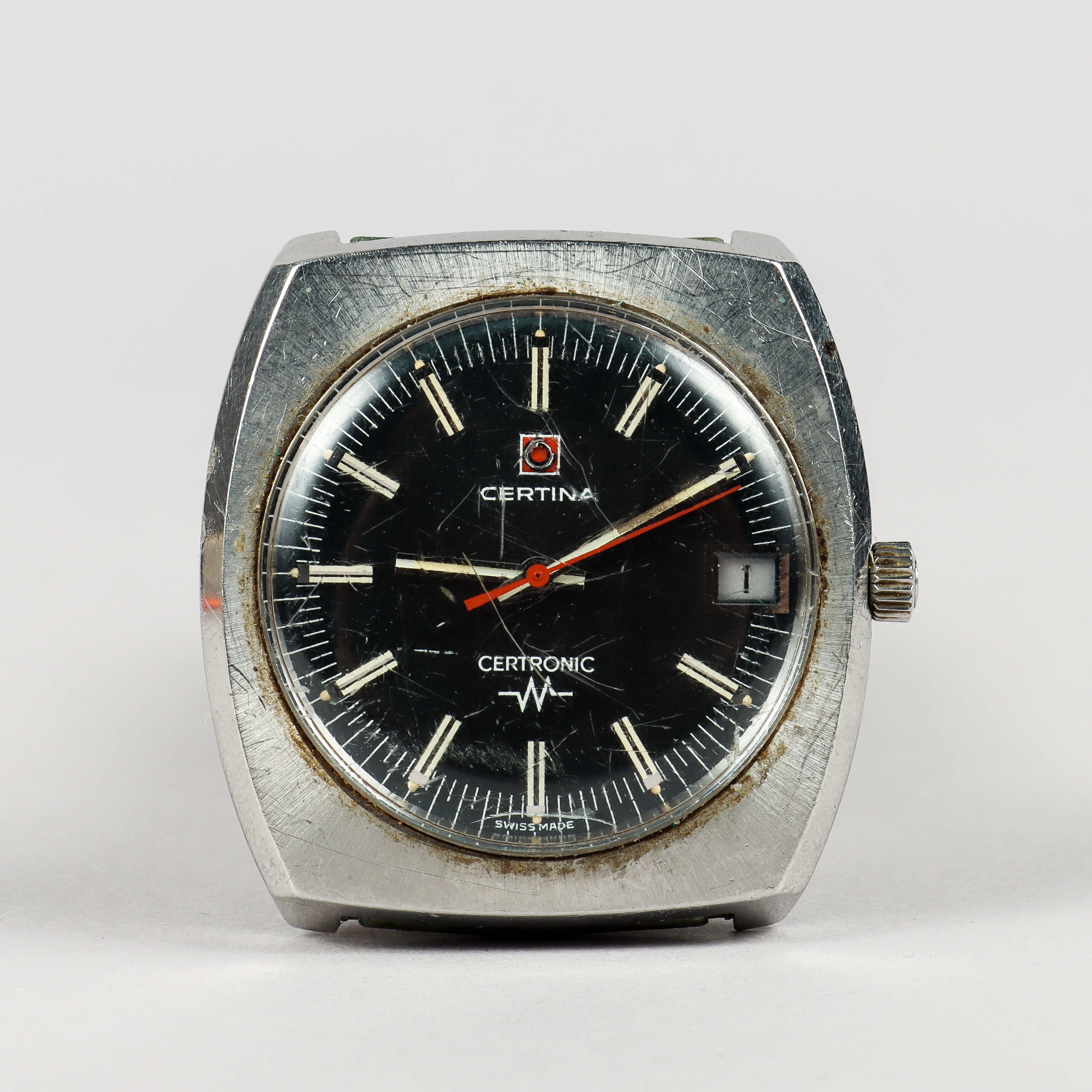 CERTINA Certronic, stål, quartz, 1970-tal.