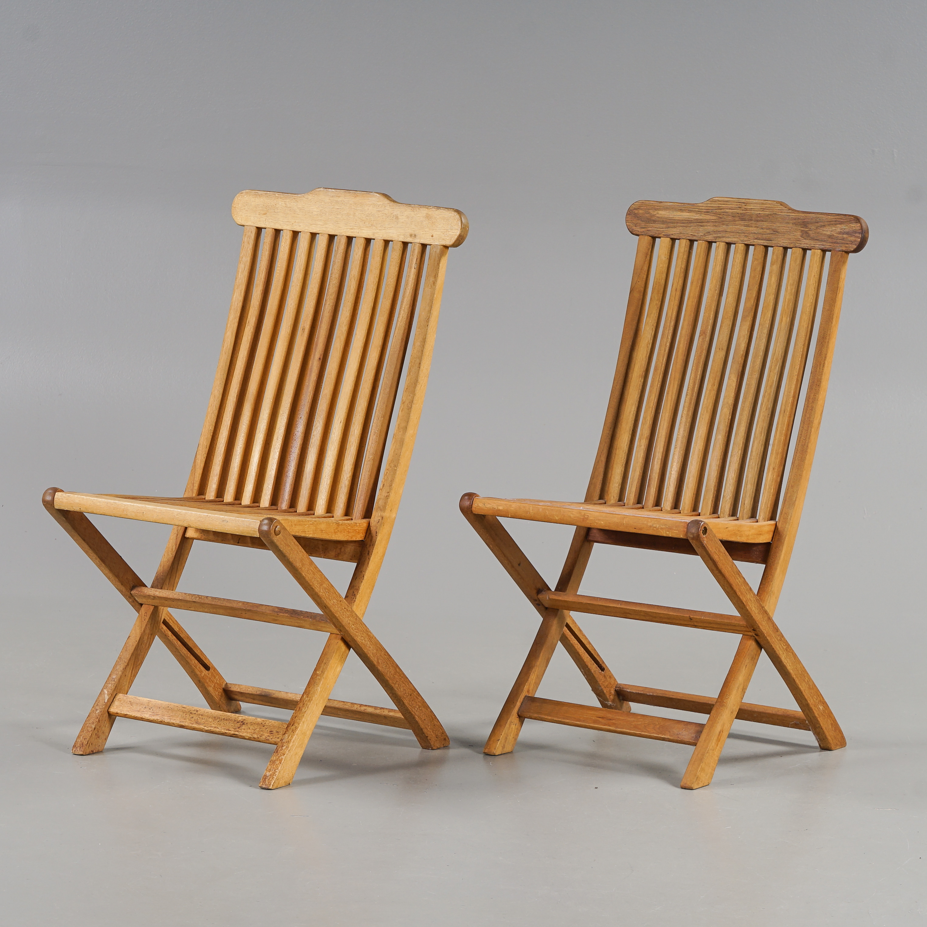 FÄLLSTOLAR 1 par, Teak, Jutlandia, 2000-tal.