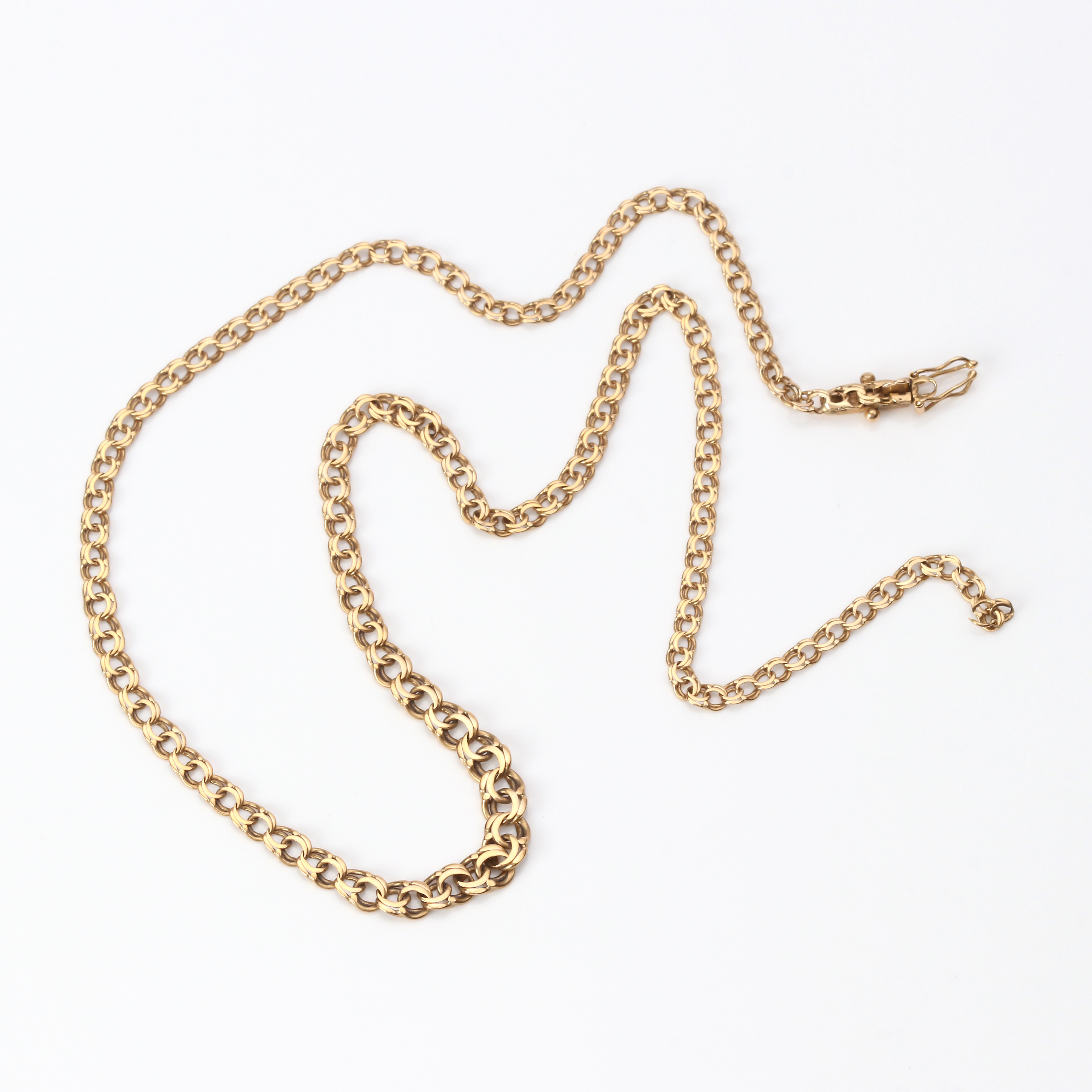HALSBAND, BISMARCKLÄNK. 18k guld, vikt ca 8,5 gram.