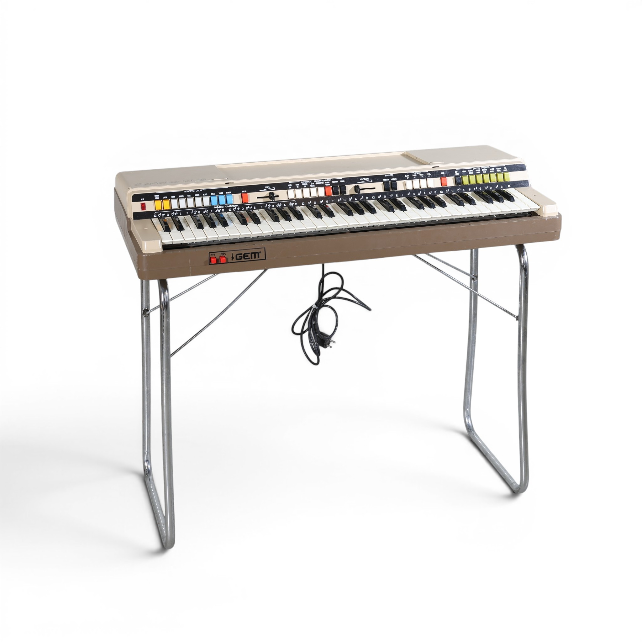 SYNTHESIZER, "Sprinter 61B", GEM, Italien, 1970-tal.