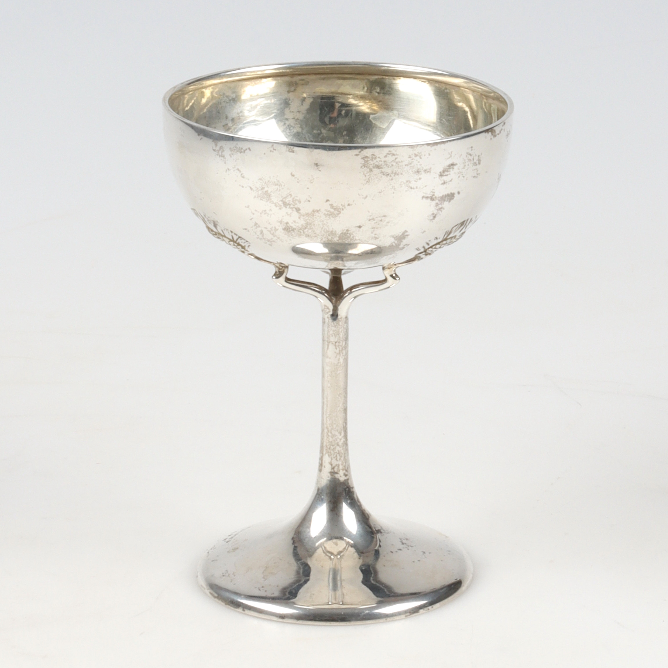 SKÅL på FOT, silver, jugend, G. Hallberg, 1910.