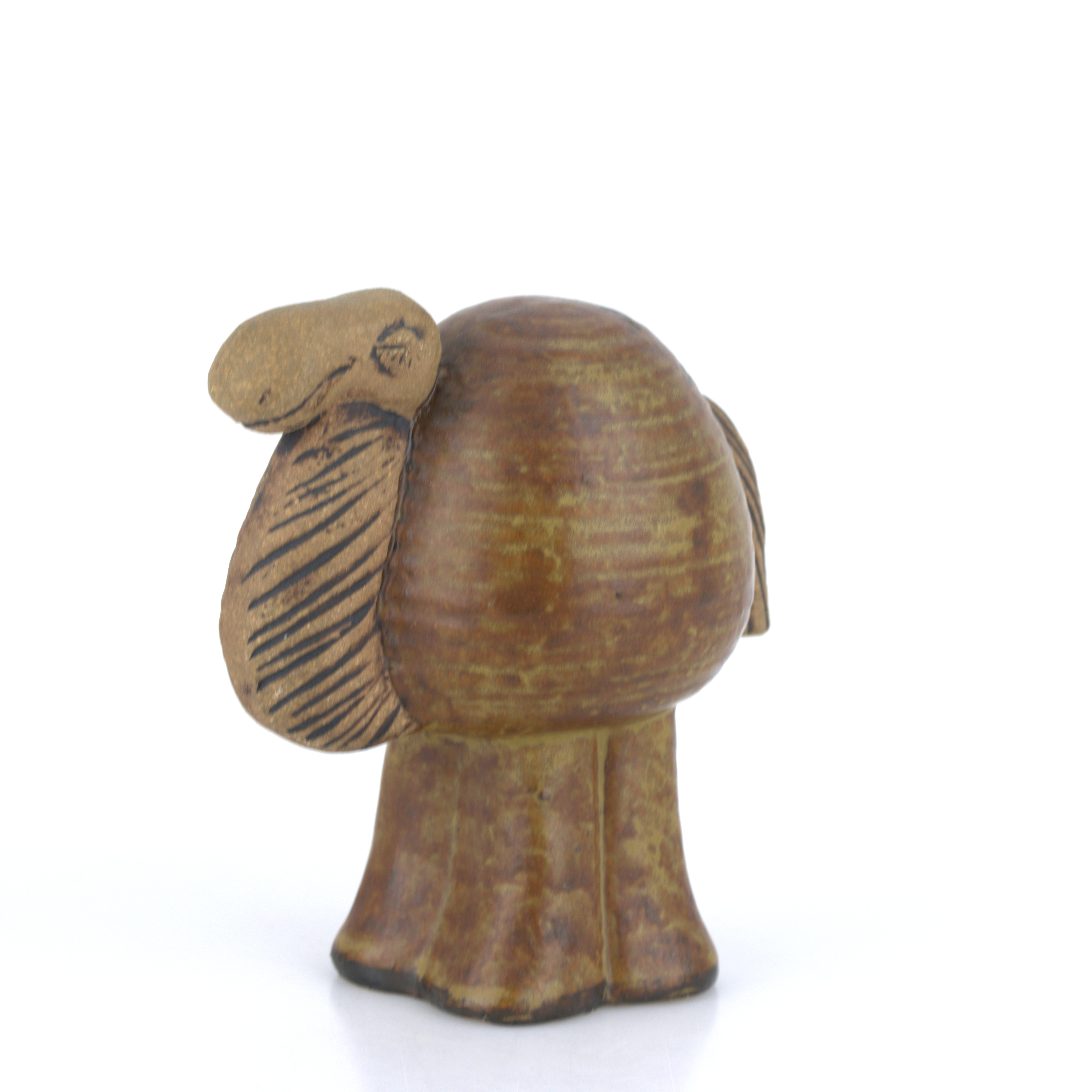 LISA LARSON. Figurin, "Dromedar" ur serien Menageri, stengods, etikettmärkt, Gustavsberg.