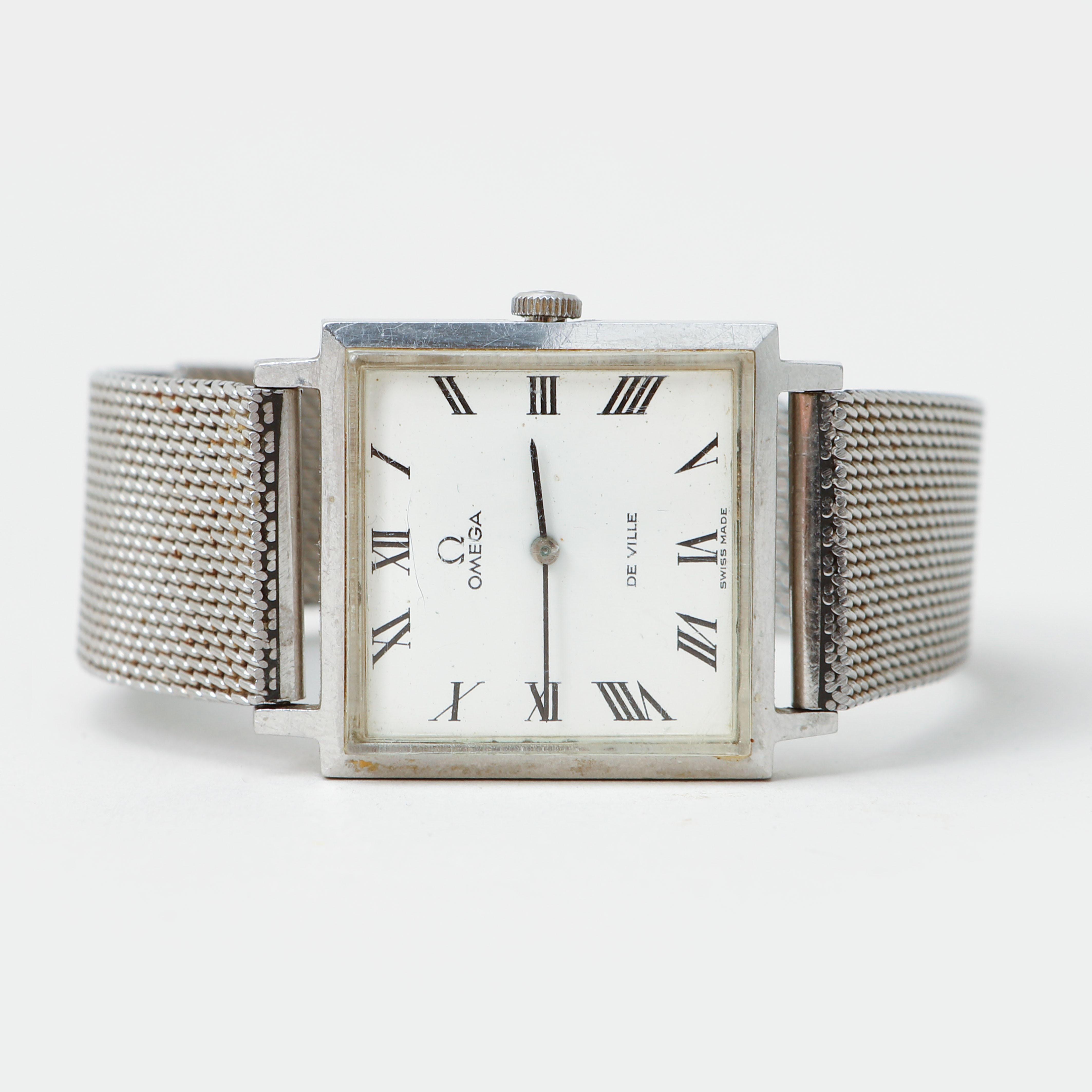ARMBANDSUR, Omega, De Ville, stål, manuell, ca 1965.