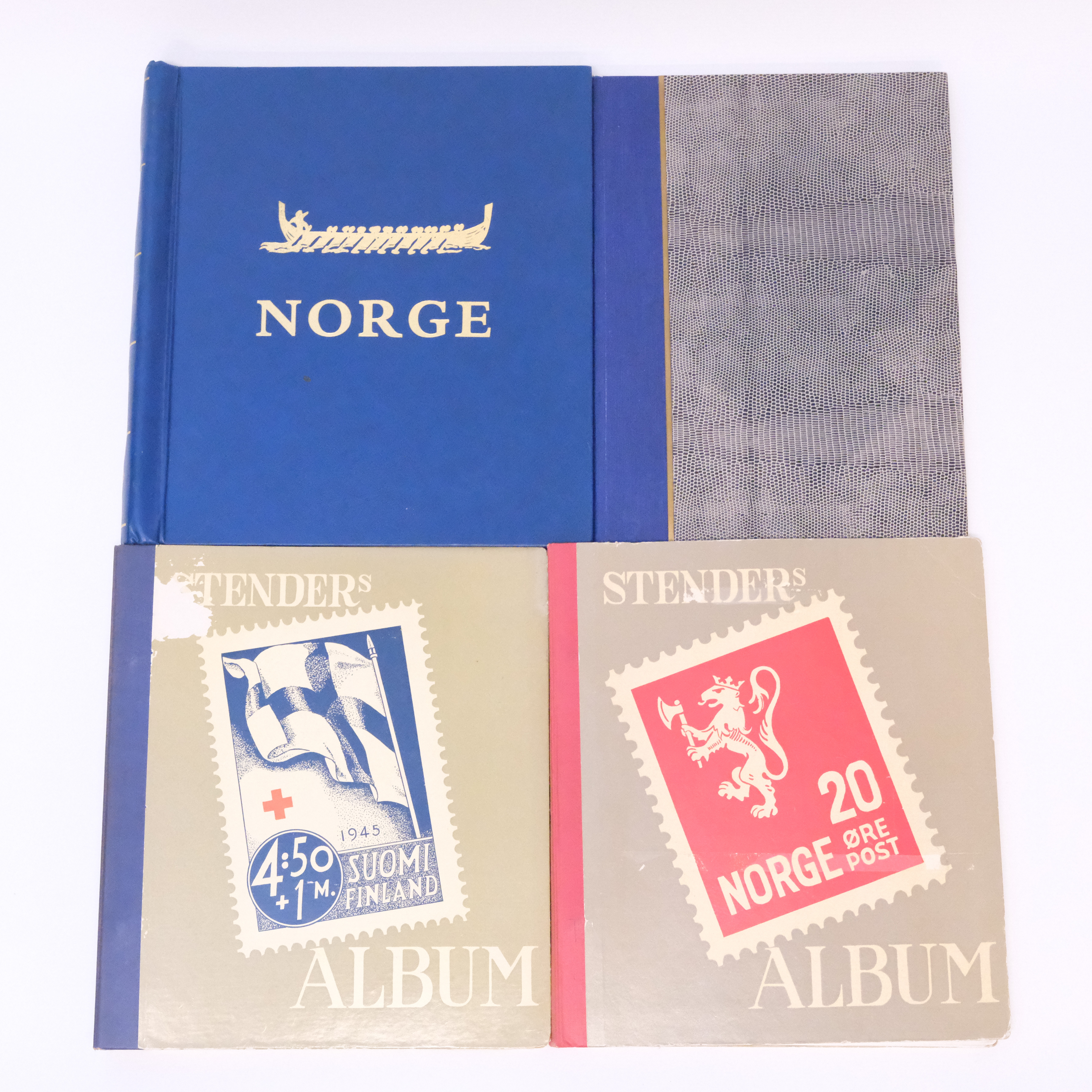SAMLING FRIMÄRKEN, NORGE OCH FINLAND.