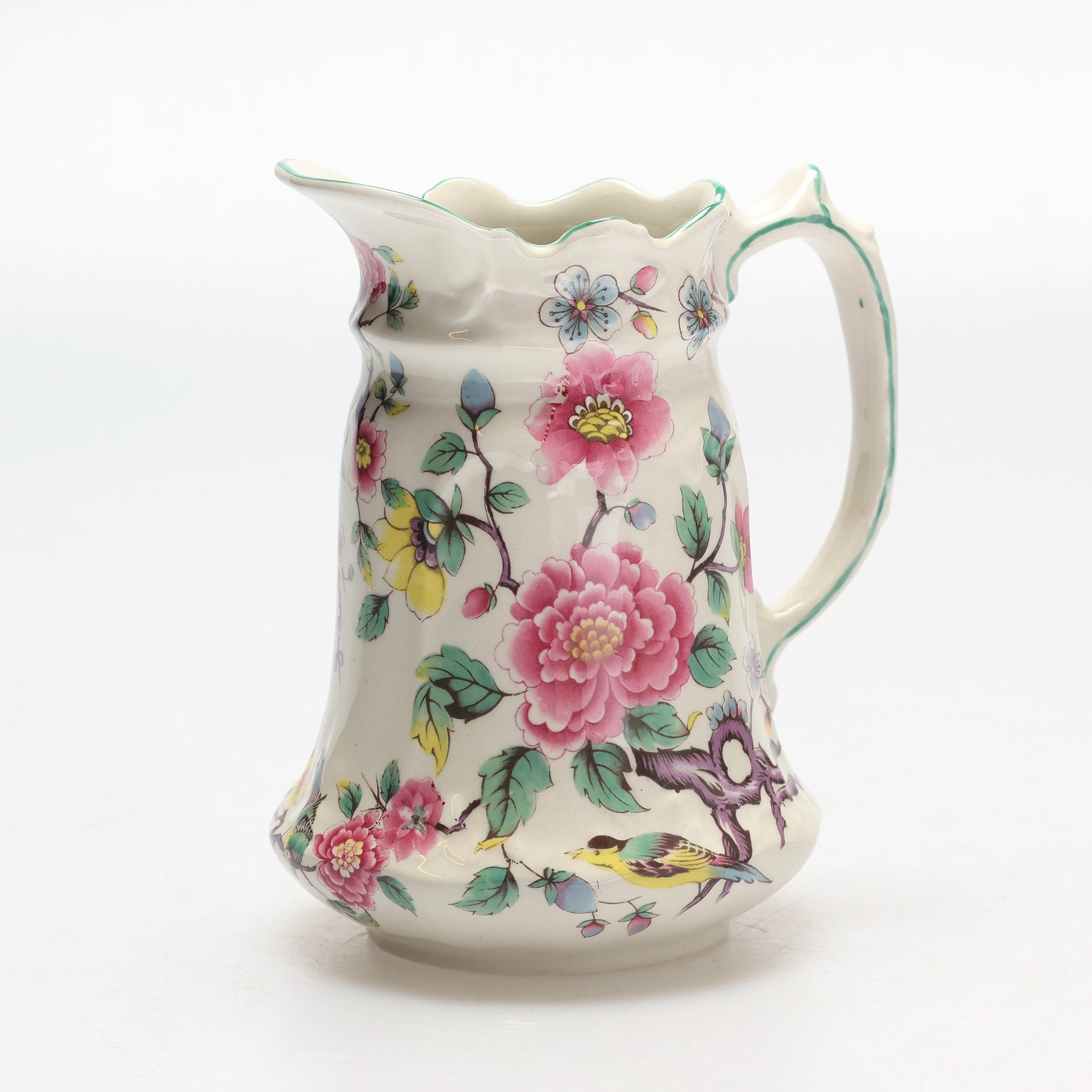 KANNA, flintgods, "Chinese Rose", Old Foley, Staffordshire, England.