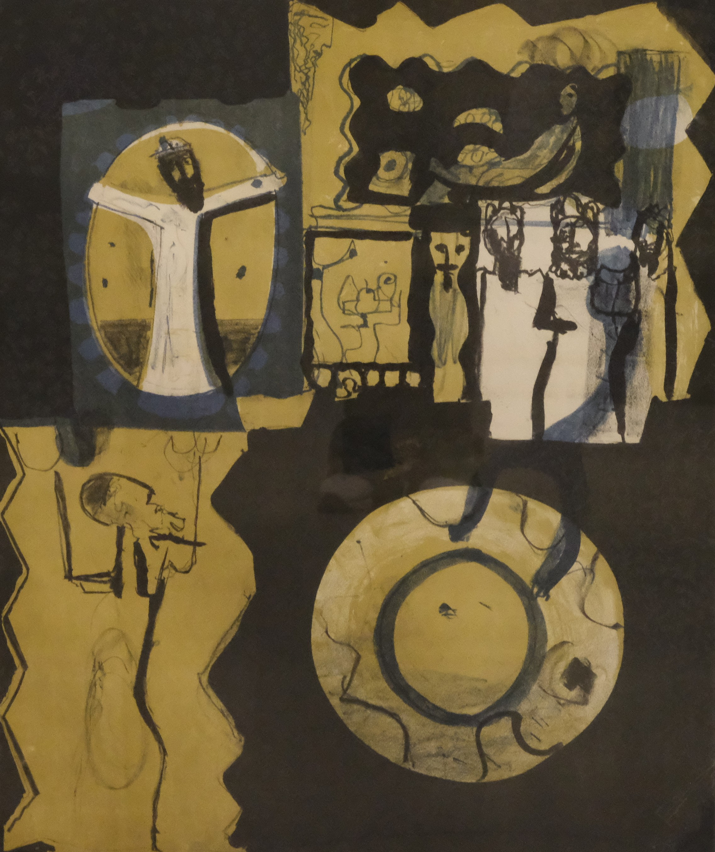 LENNART ROSENSOHN. LITOGRAFI. "JERUSALEM MEMORIES".