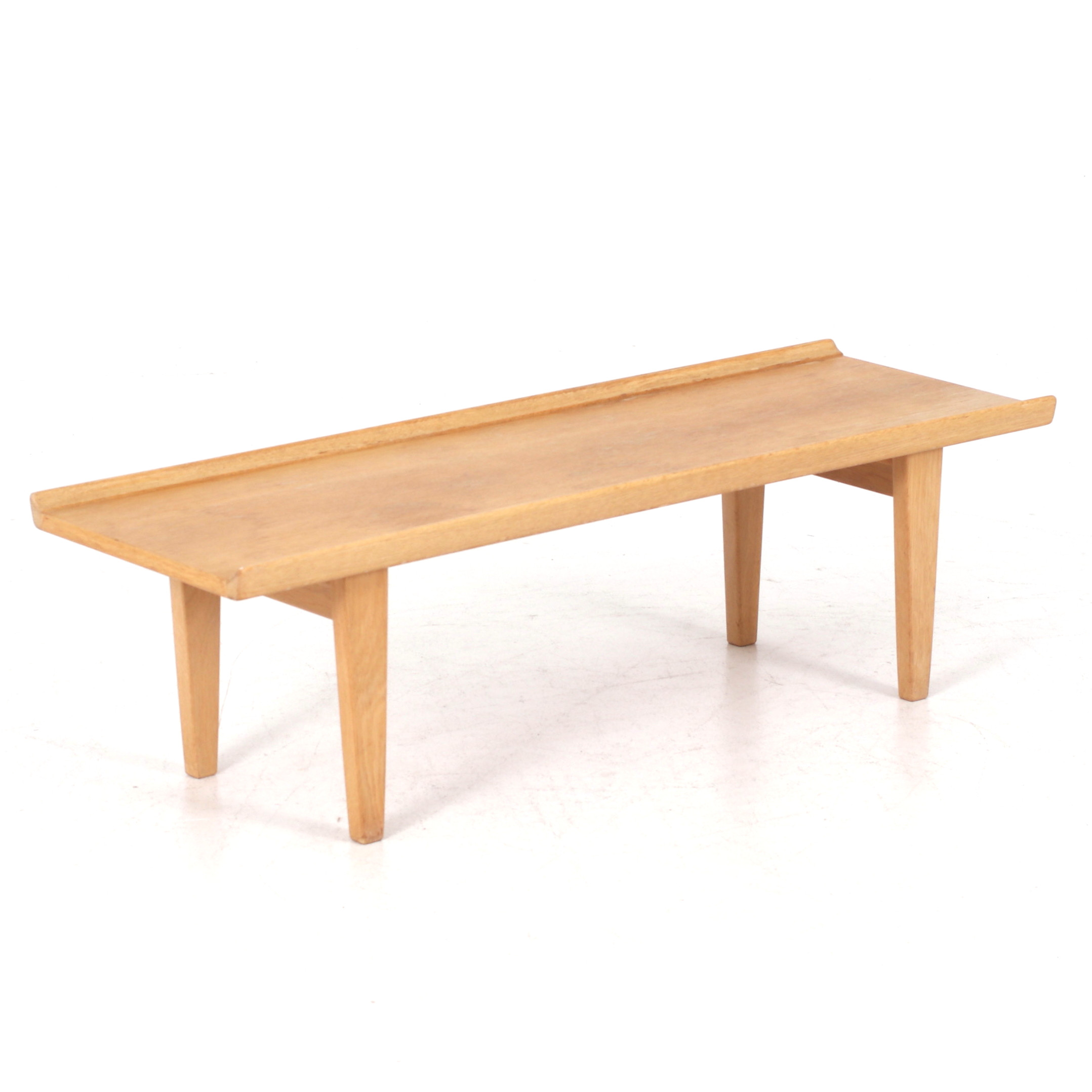 ERIK WØRTS. Bänk, "Novett", ek, IKEA, 1960-tal.
