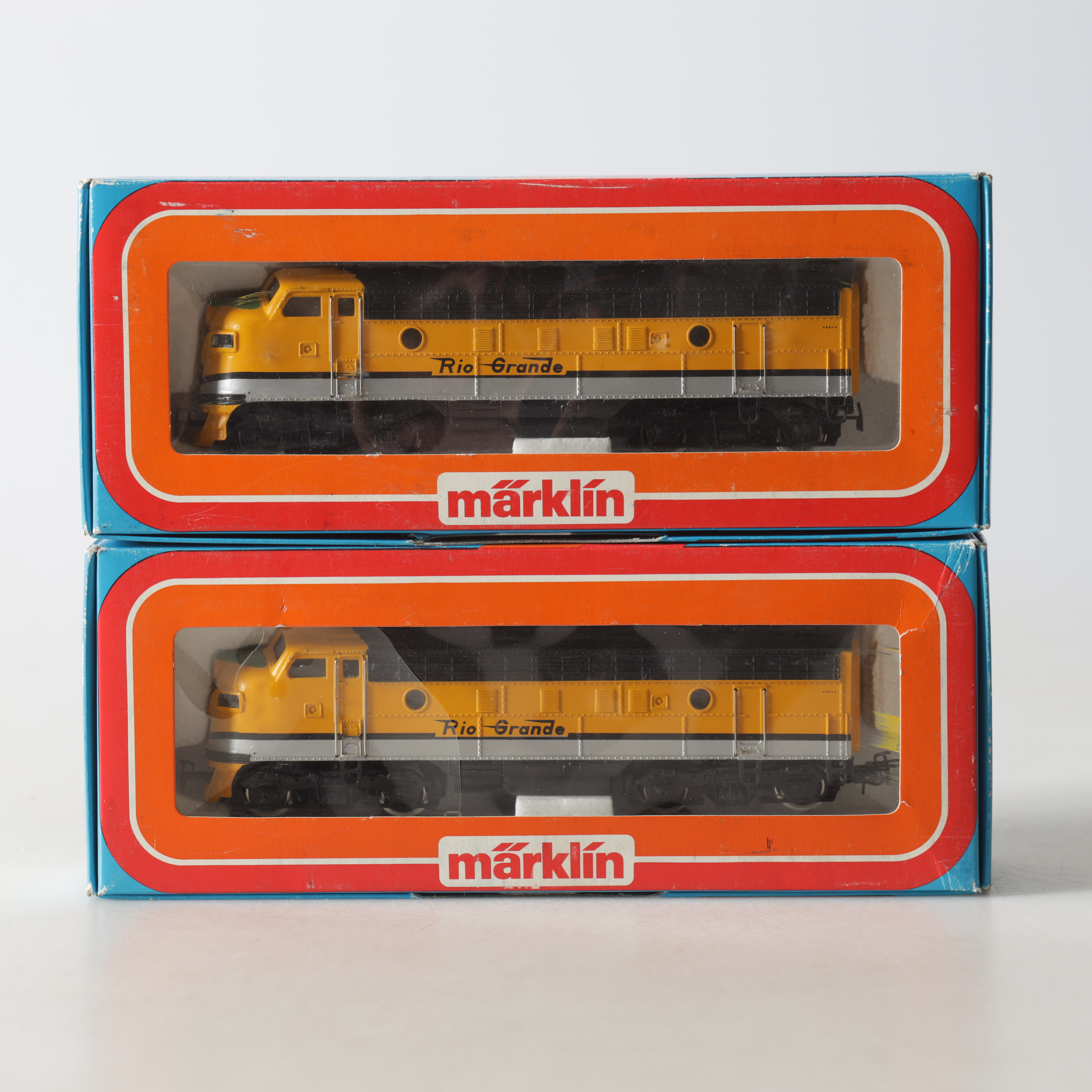 DIESELLOK, 2 st. 3062 samt 4062, H0, Rio Grande, Märklin.