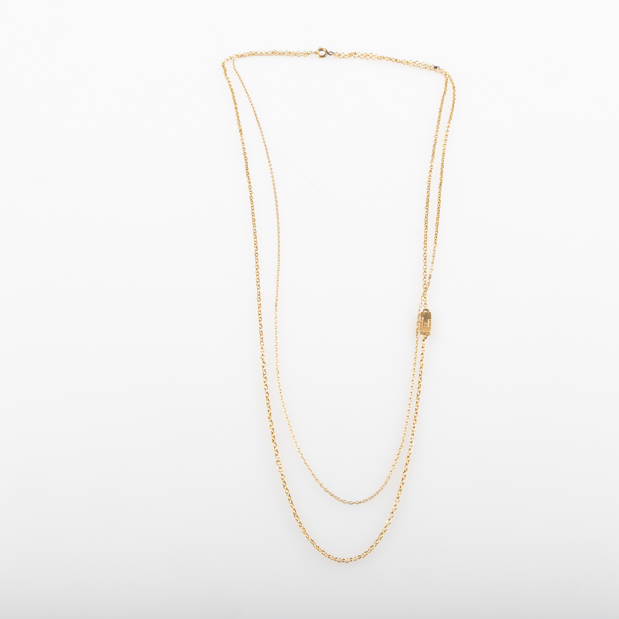 ÄLDRE HALSKEDJA, 18K guld.