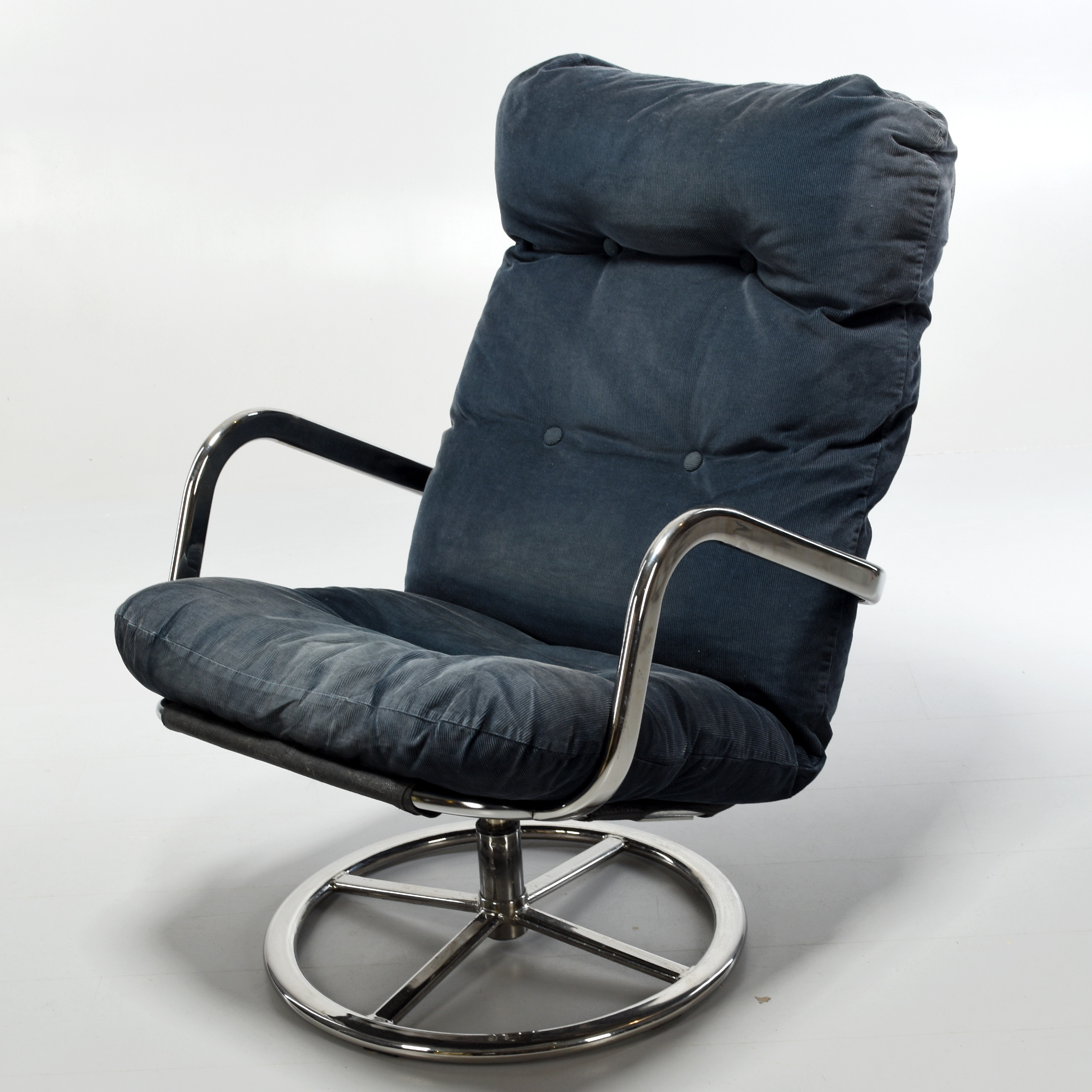 SNURRFÅTÖLJ, IKEA, "Smedsta", 1970-tal.