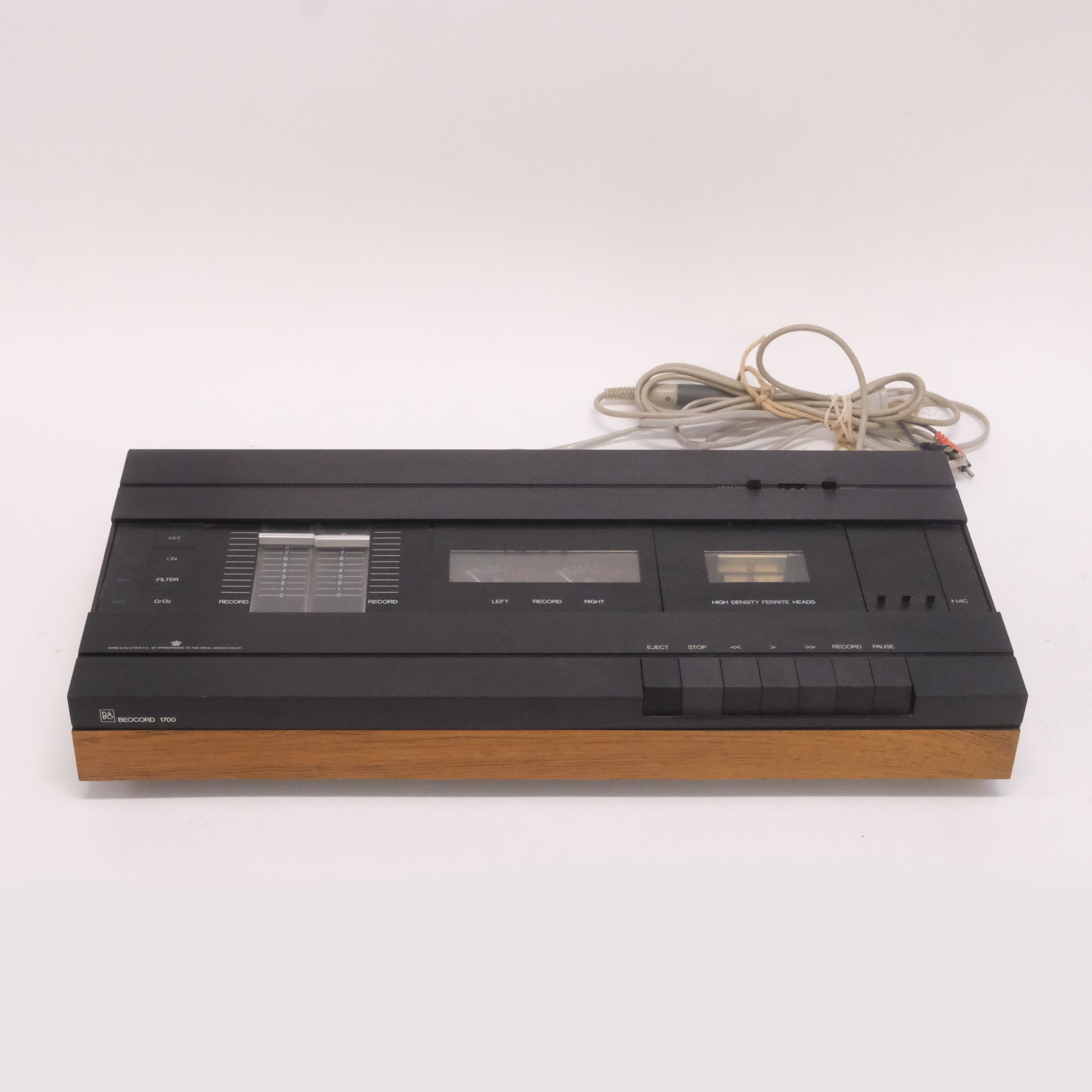KASSETTBANDSPELARE, BANG & OLUFSEN, BEOCORD 1700, TYP 4603.