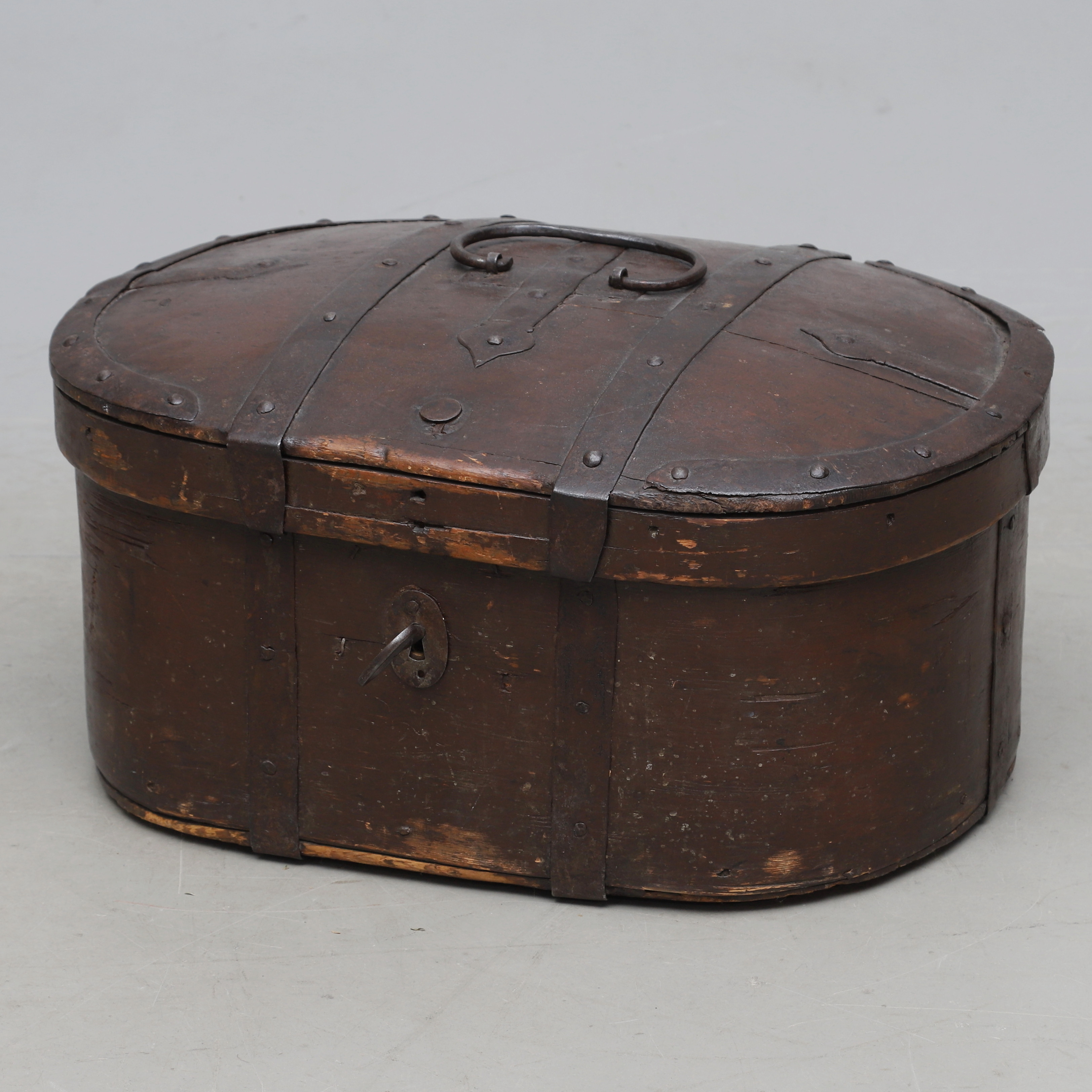 FÄRDSKRIN, trä, allmoge, 17/1800-tal.