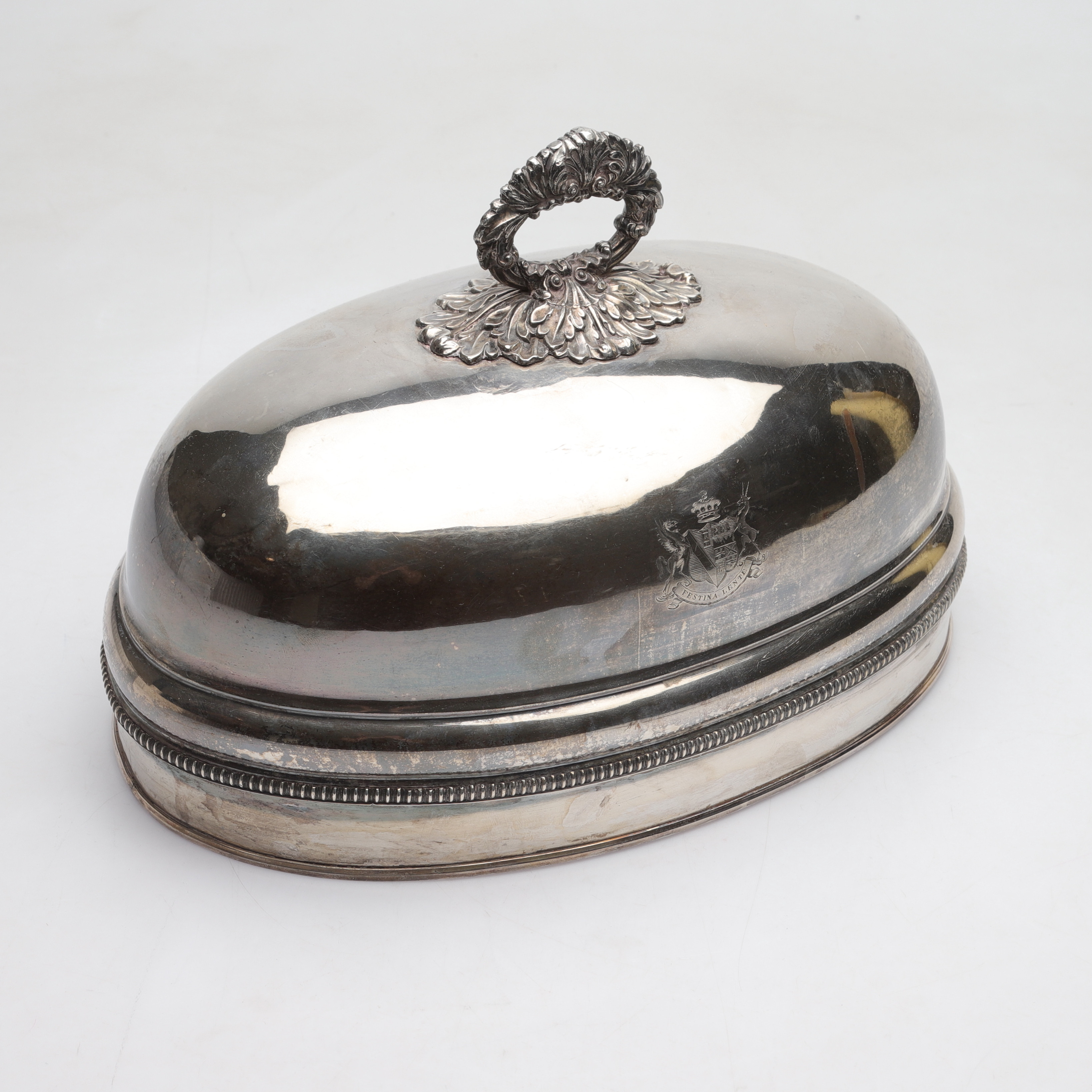 CLOCHE, nysilver, England, 18/1900-tal.