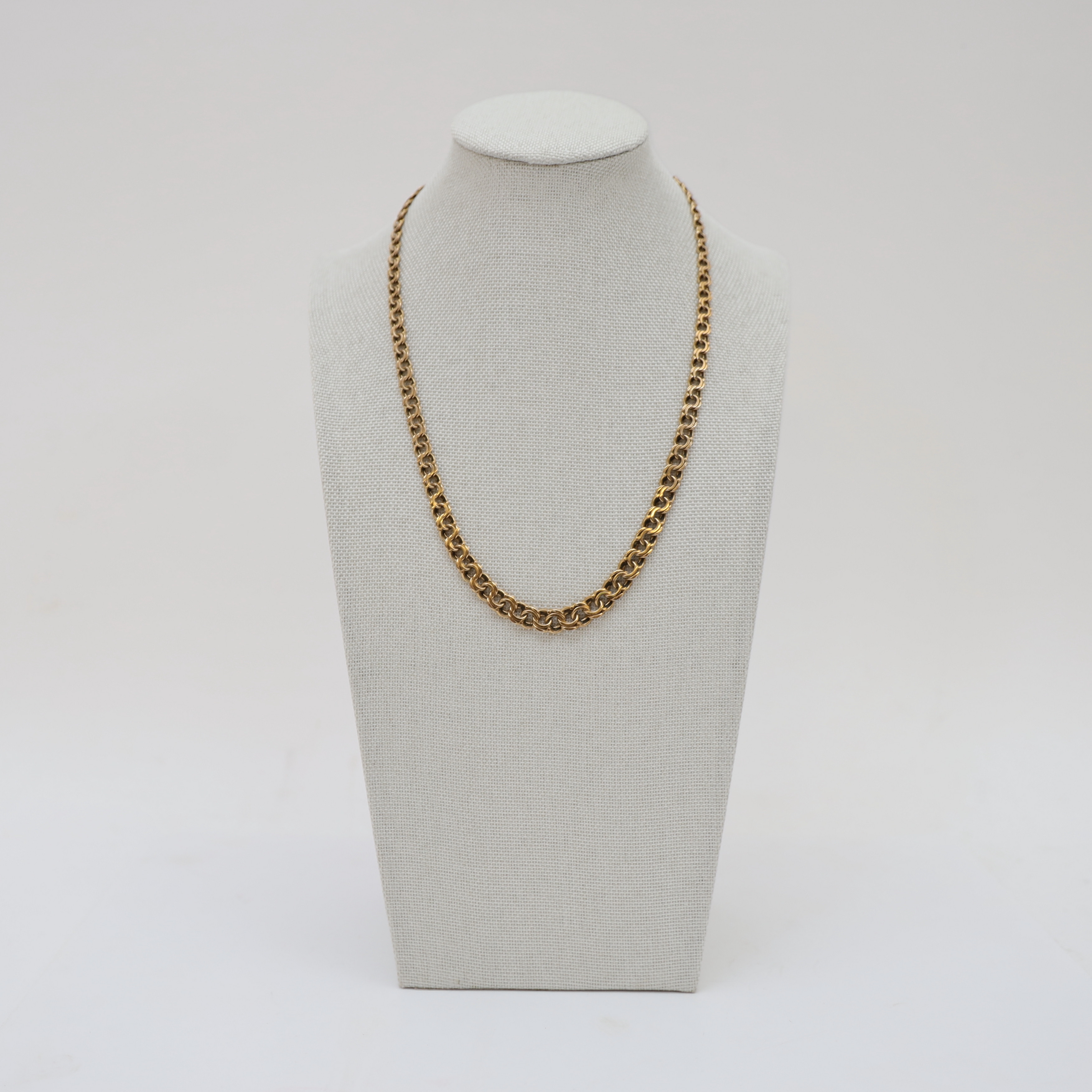 HALSBAND, 18k, guld, doserat bismarck. 1967.