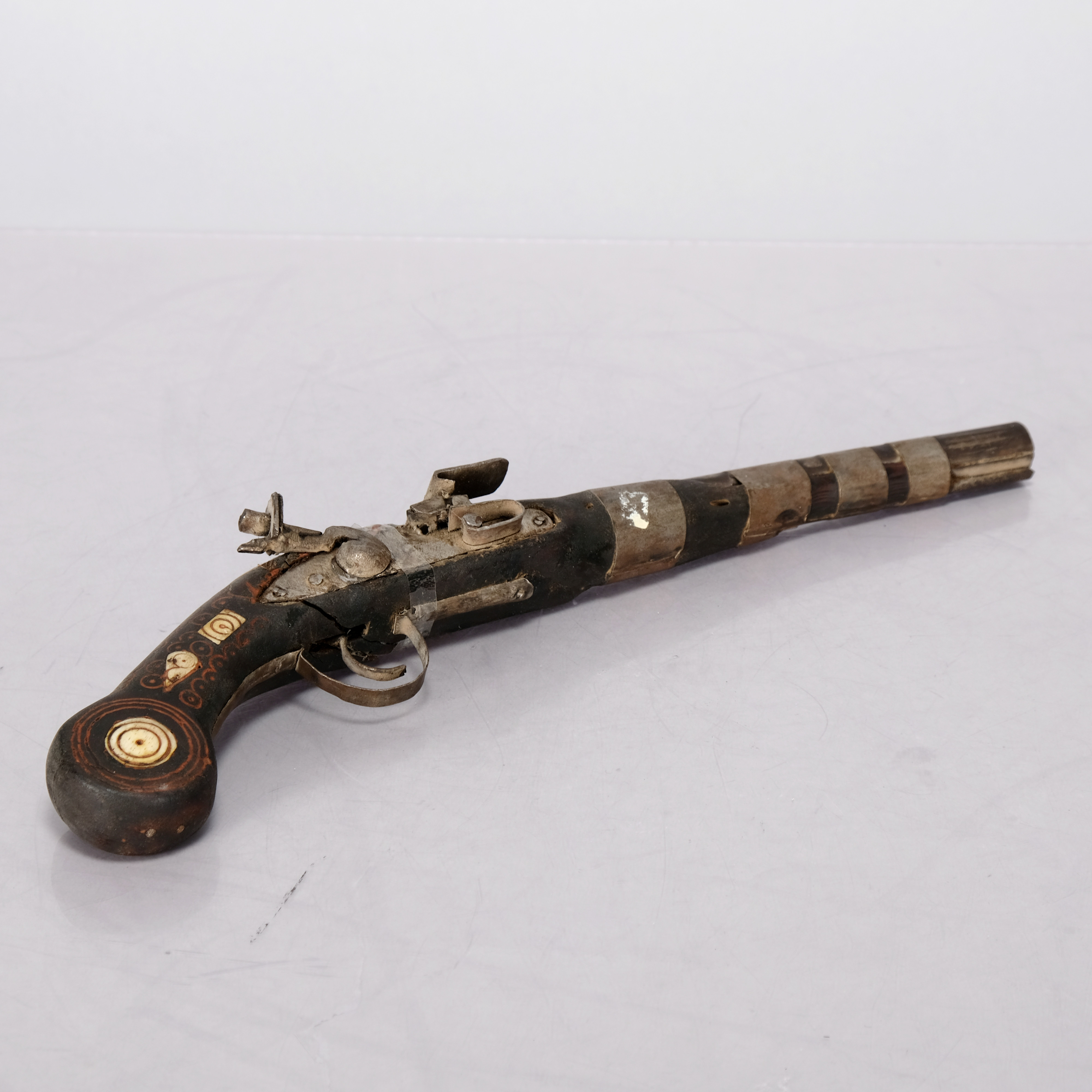 LODPISTOL, orientalisk, 17/1800tal.