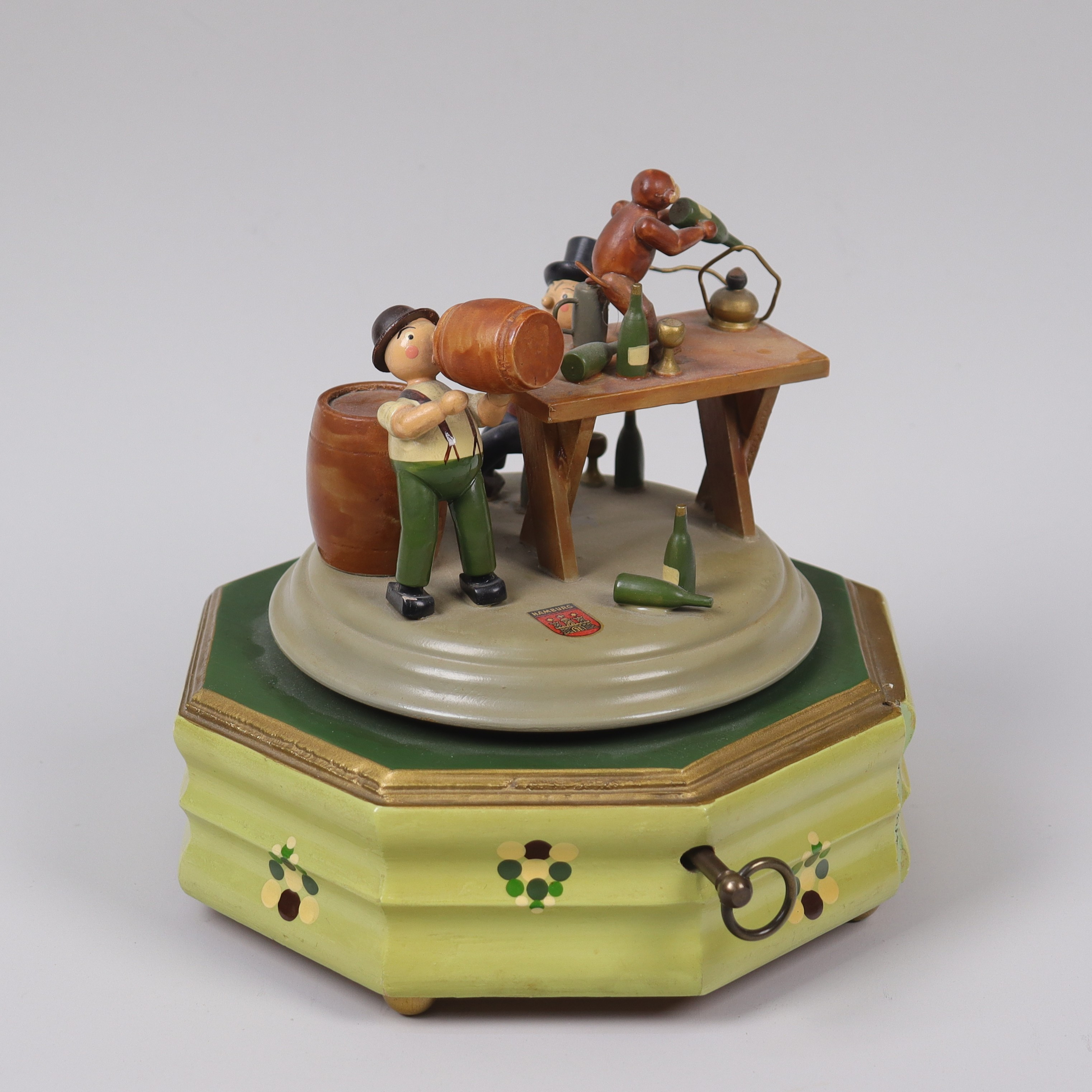 SPELDOSA, Hedo, Tyskland, bardekor med apa, 1900-talets mitt.