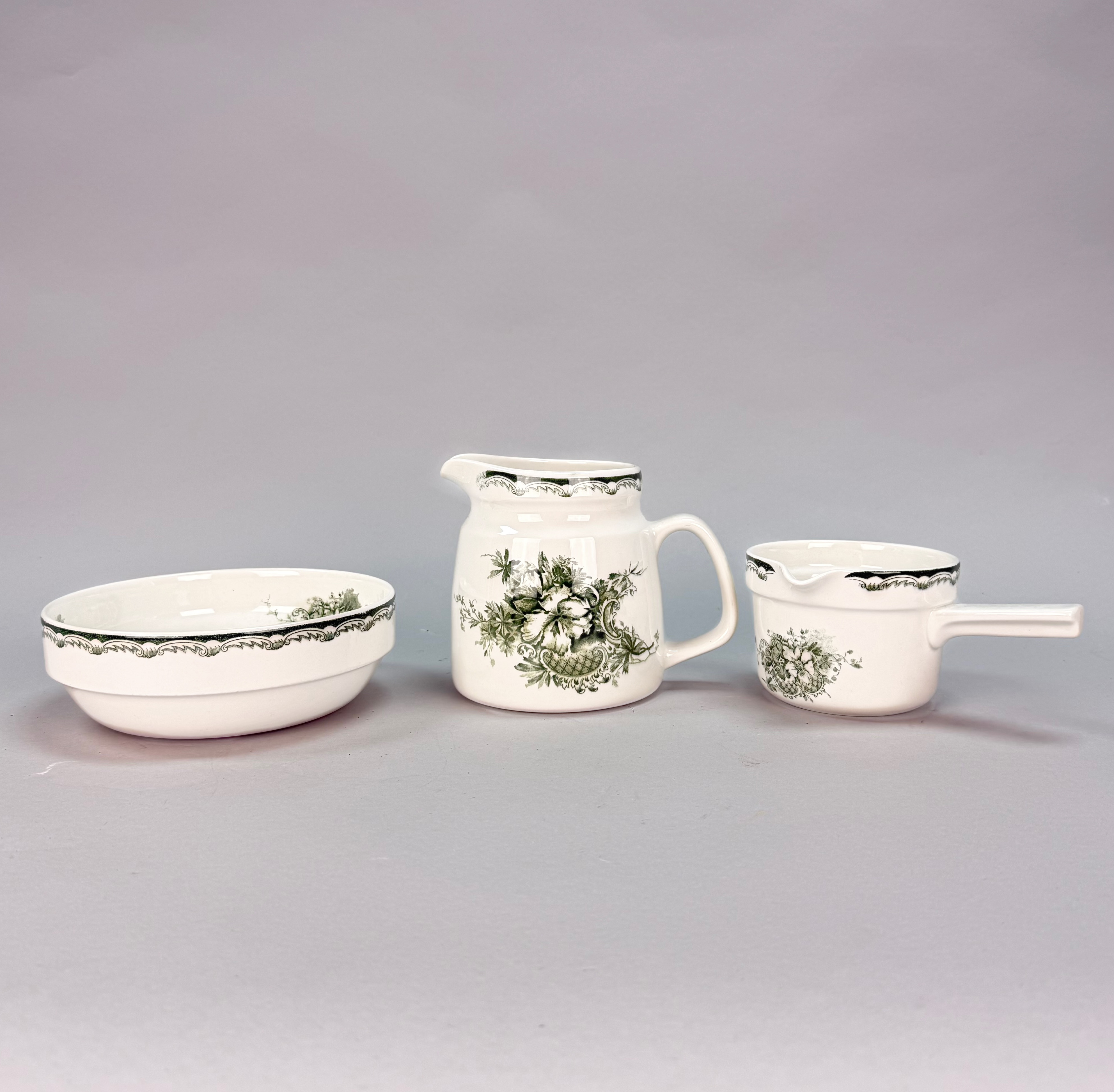 CARL - HARRY STÅLHANE. TILLBRINGARE, SKÅL, CAROTT, Grön anna - Rörstrand, flintgods, made in Sweden.