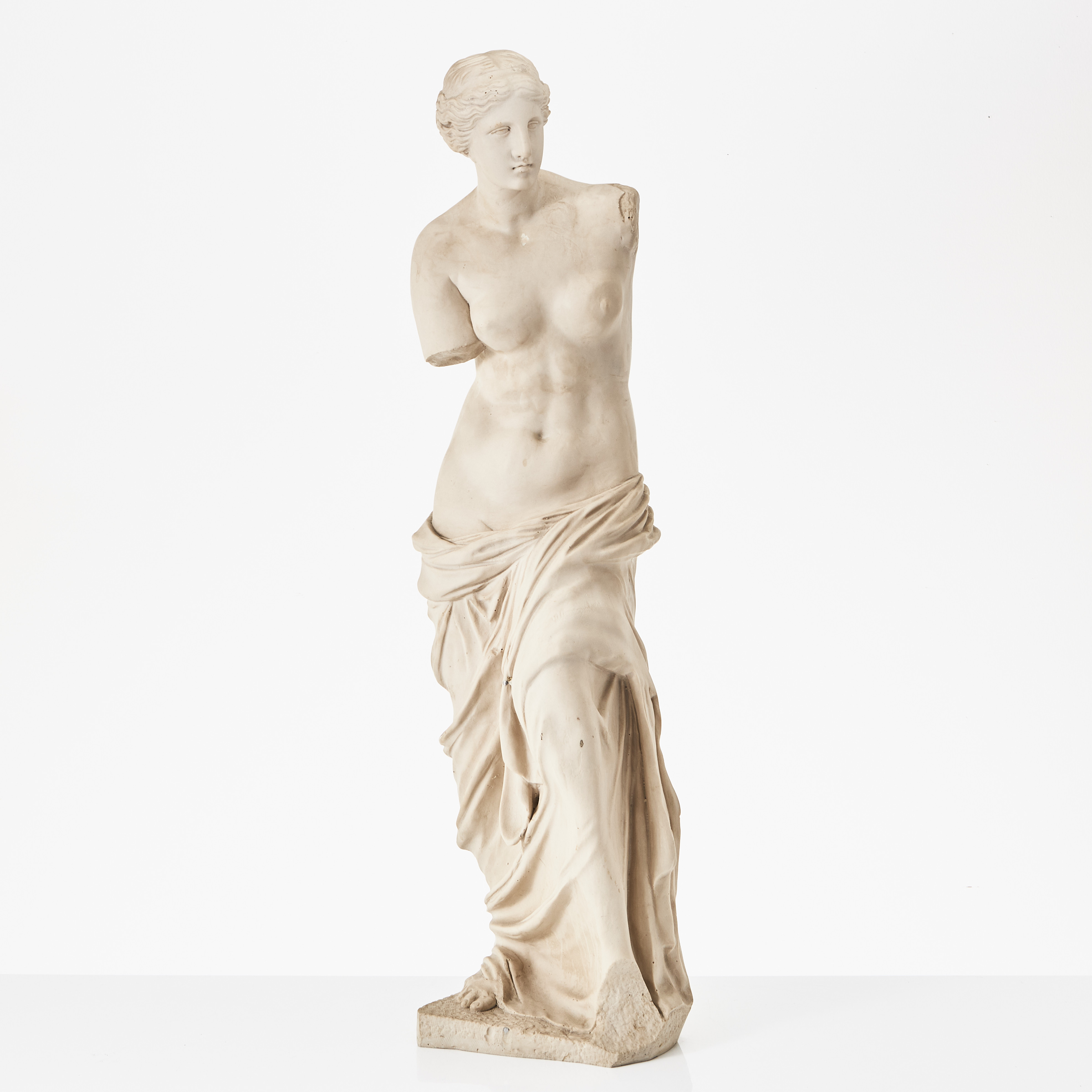 SKULPTUR, replika efter Venus de Milo, ljus konstmassa.