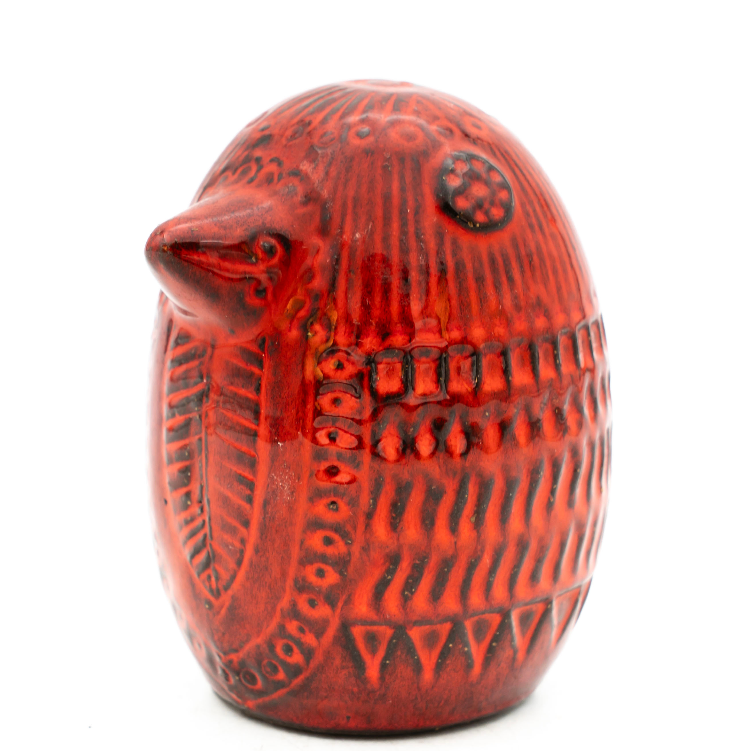 MARI SIMMULSON. Skulptur, Fågel, Lergods, Upsala-Ekebys, 1960/70-tal.