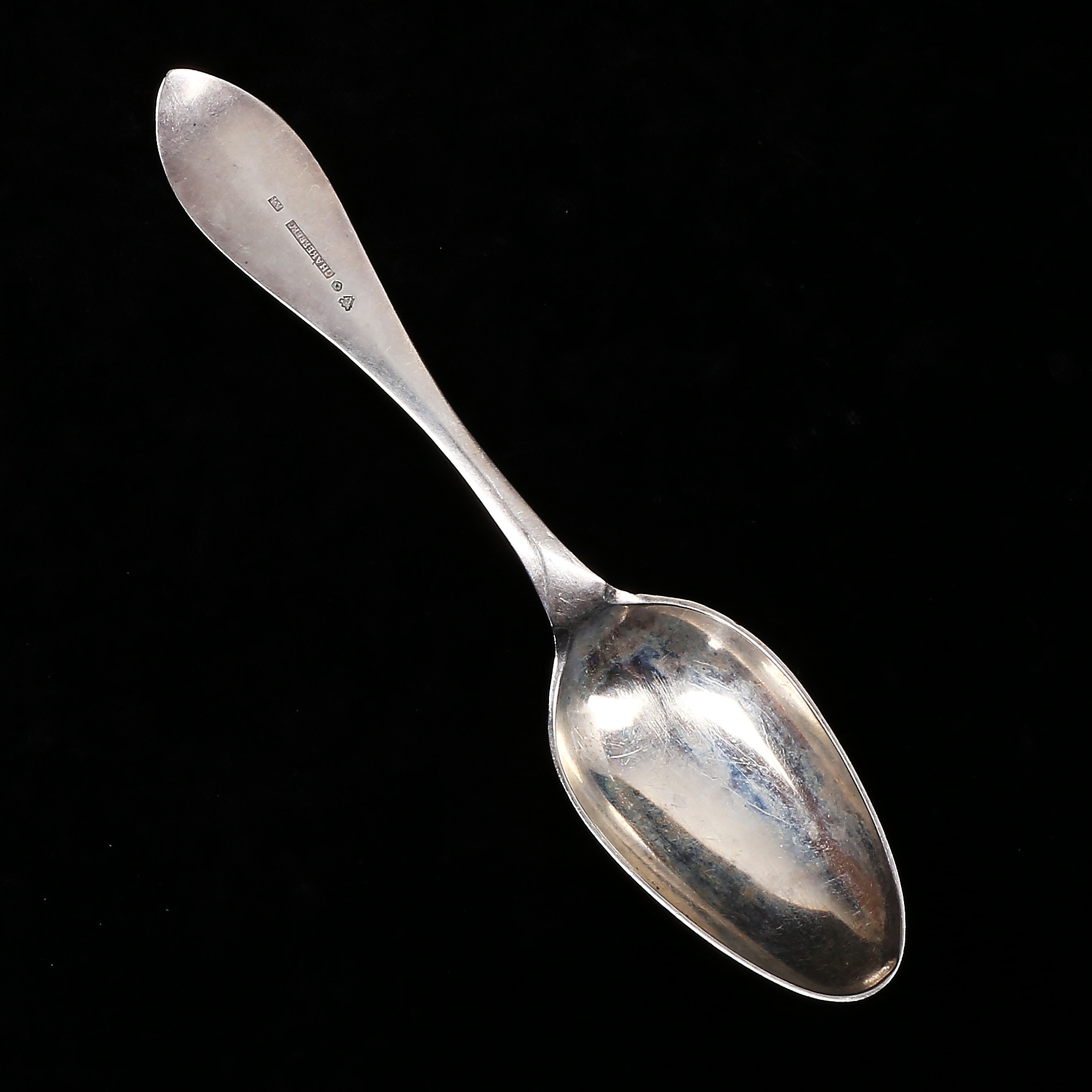 SKED, silver, Georg Henrik Åkerberg, Växjö 1831, vikt 49 gram.
