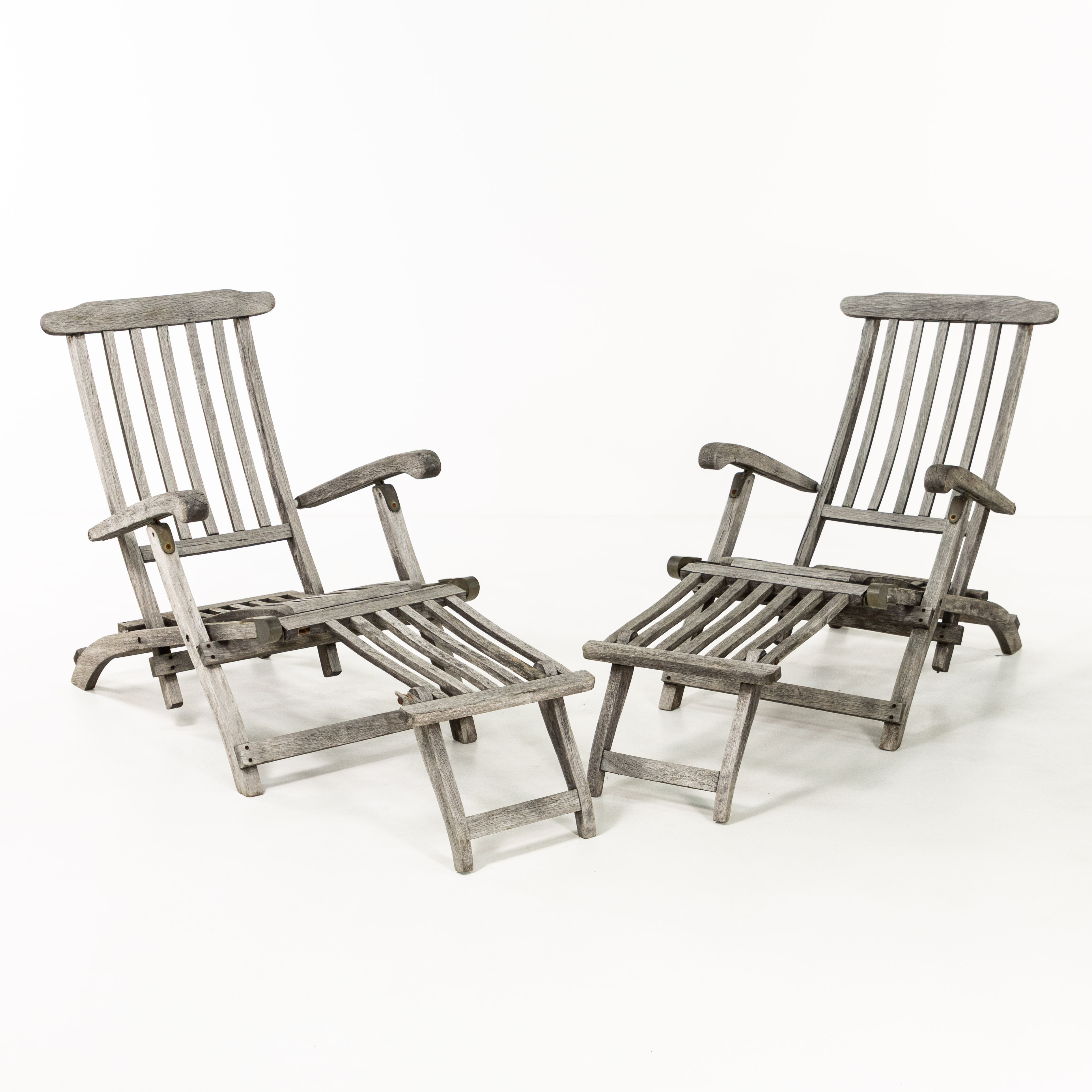 DÄCKSTOLAR. Ett par, teak, Scan Com, Danmark.