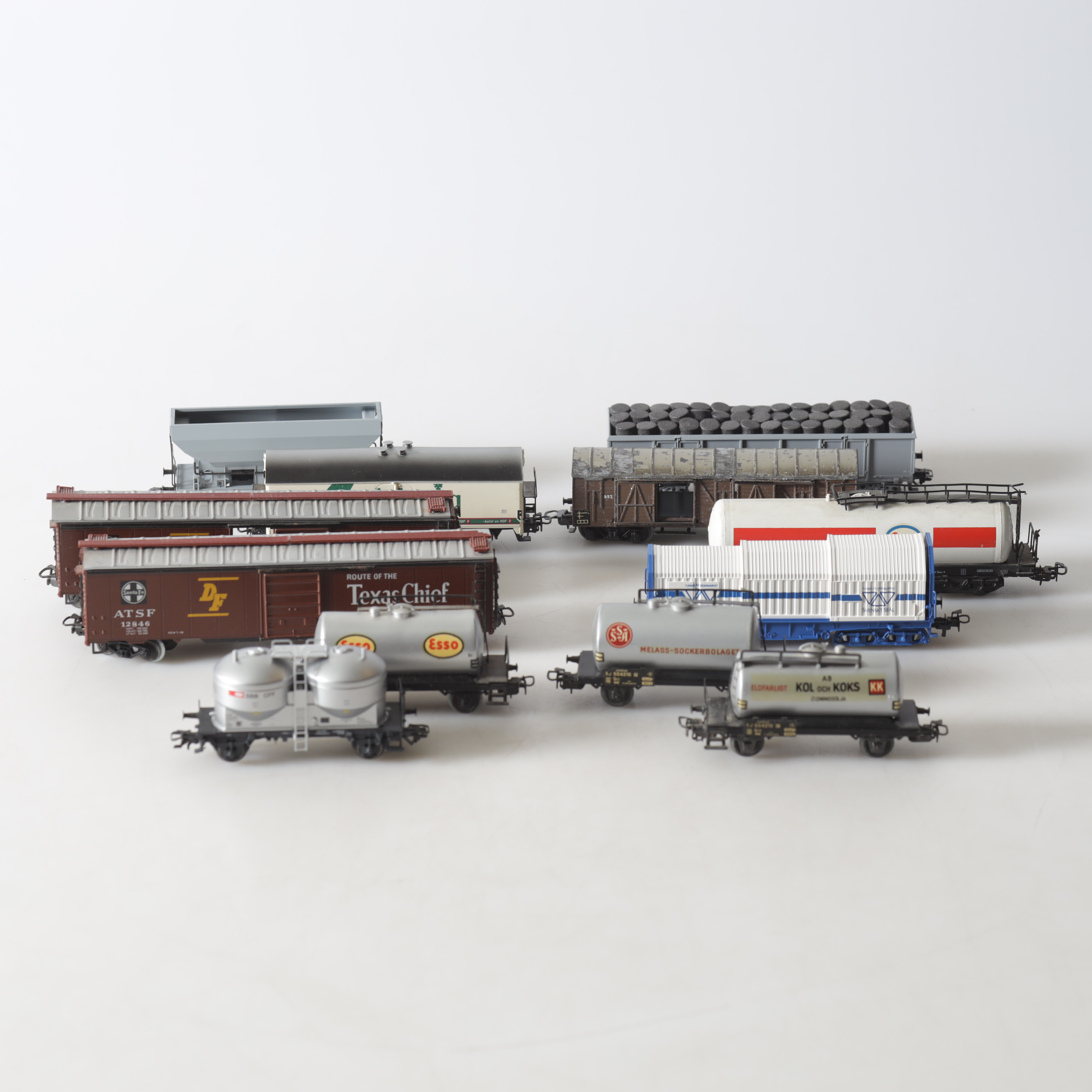 GODSVAGNAR, 12 st, H0, Märklin.
