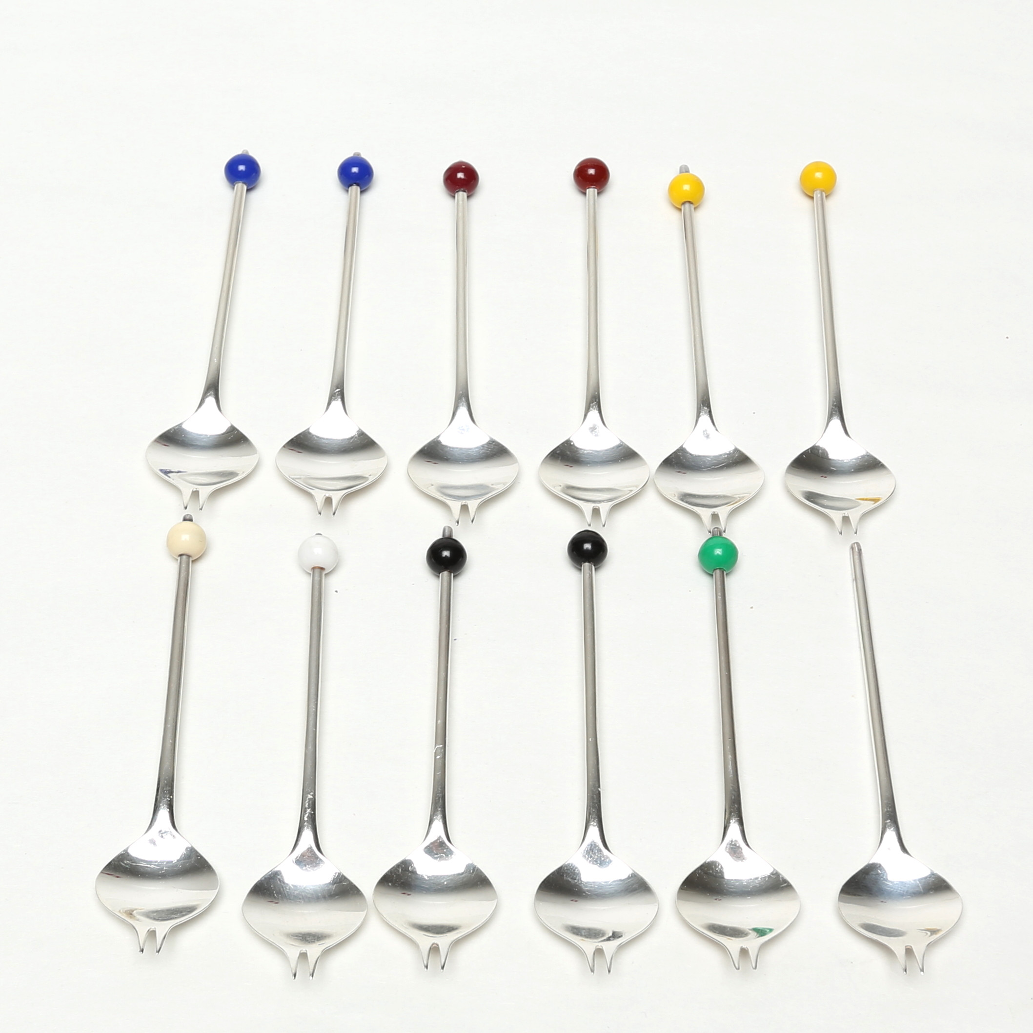 SMÅSKEDAR, 12 st, silver.