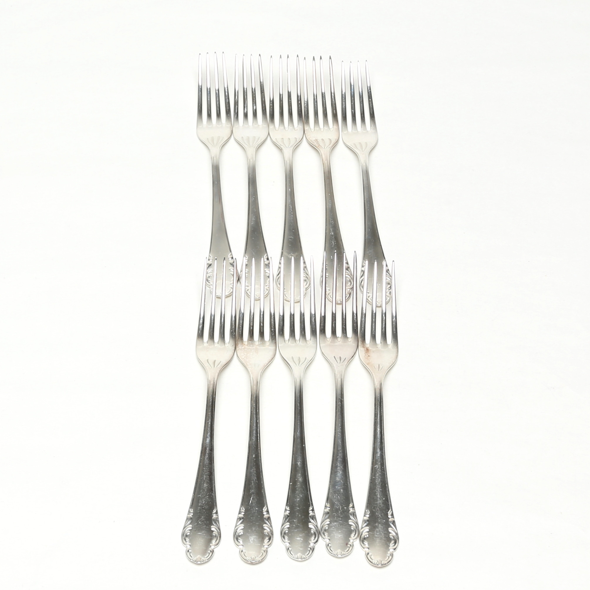 GAFFLAR, 10 st, silver.
