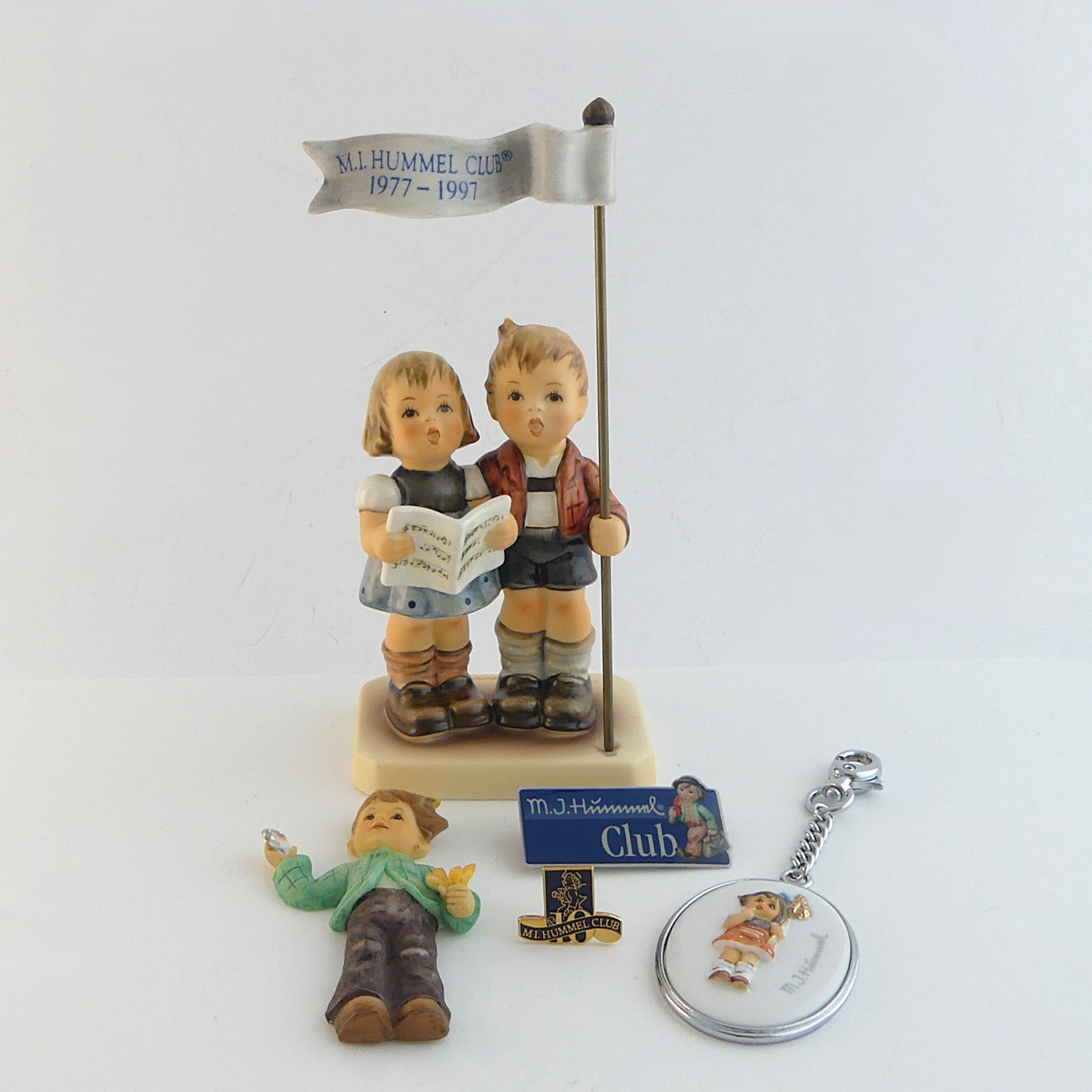 DIVERSE, 5 delar, Hummel Club, Goebel Tyskland.