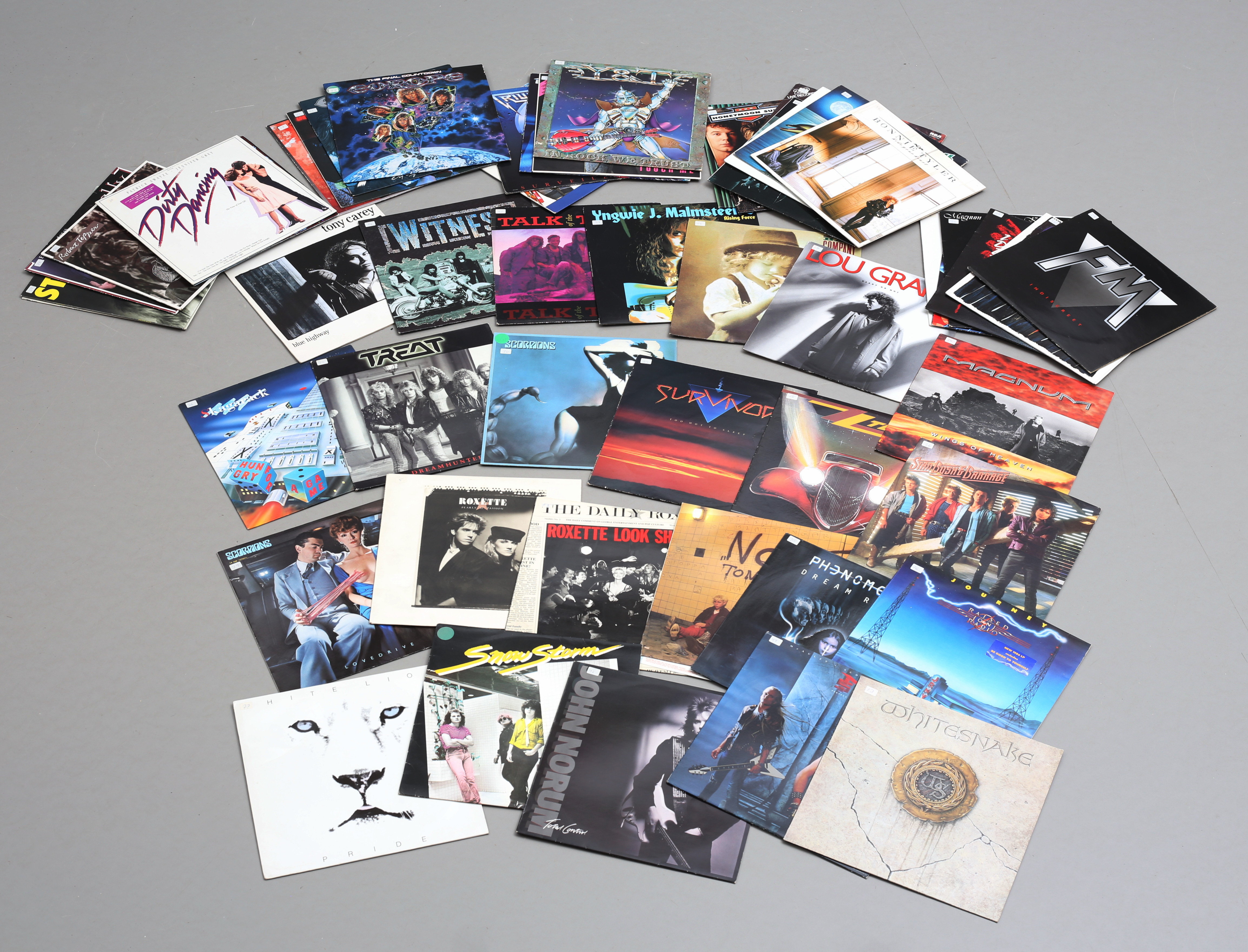 VINYLSKIVOR, pop/rock, ca 50 st.