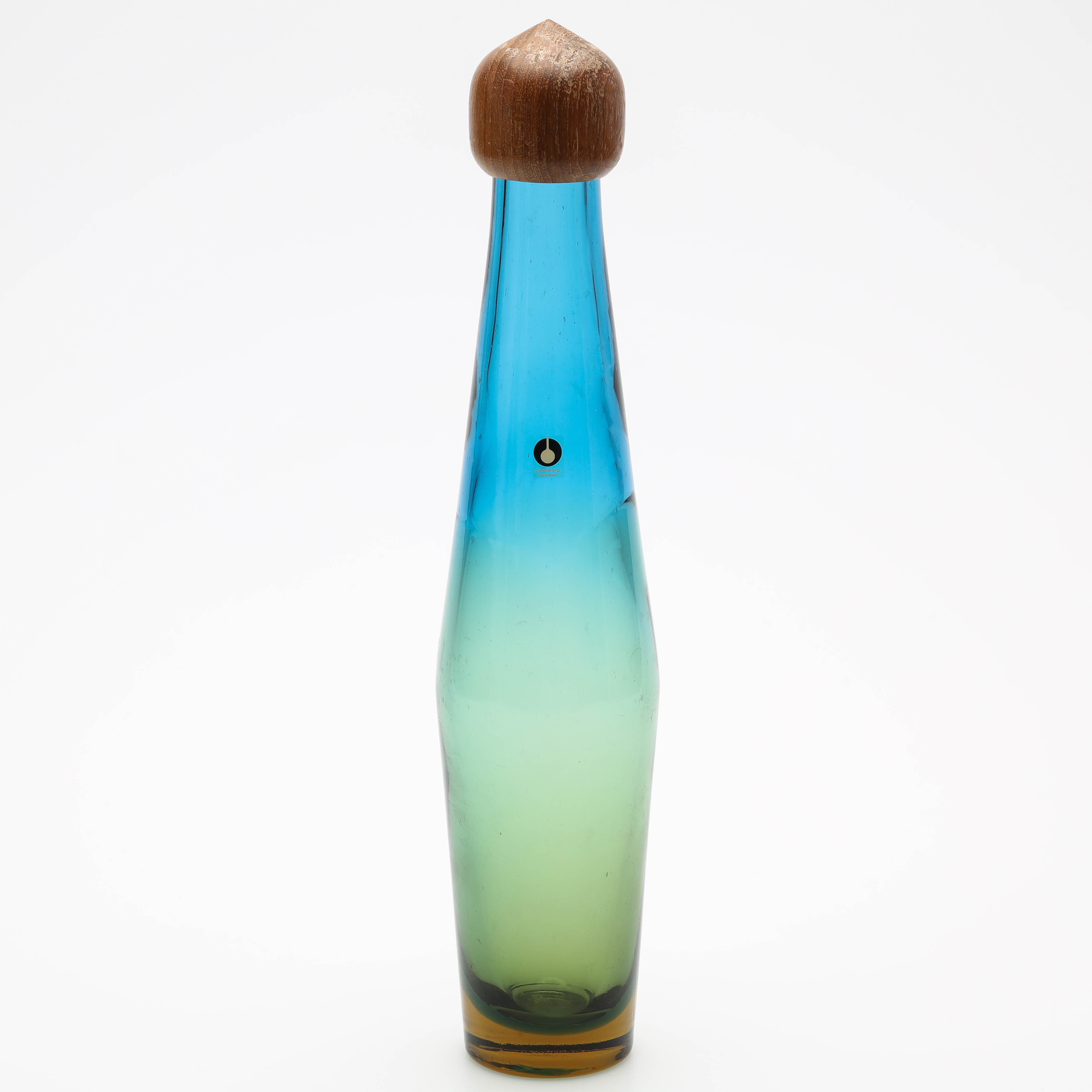 GÖRAN WÄRFF. Karaff, glas, "Tropico", Pukeberg.