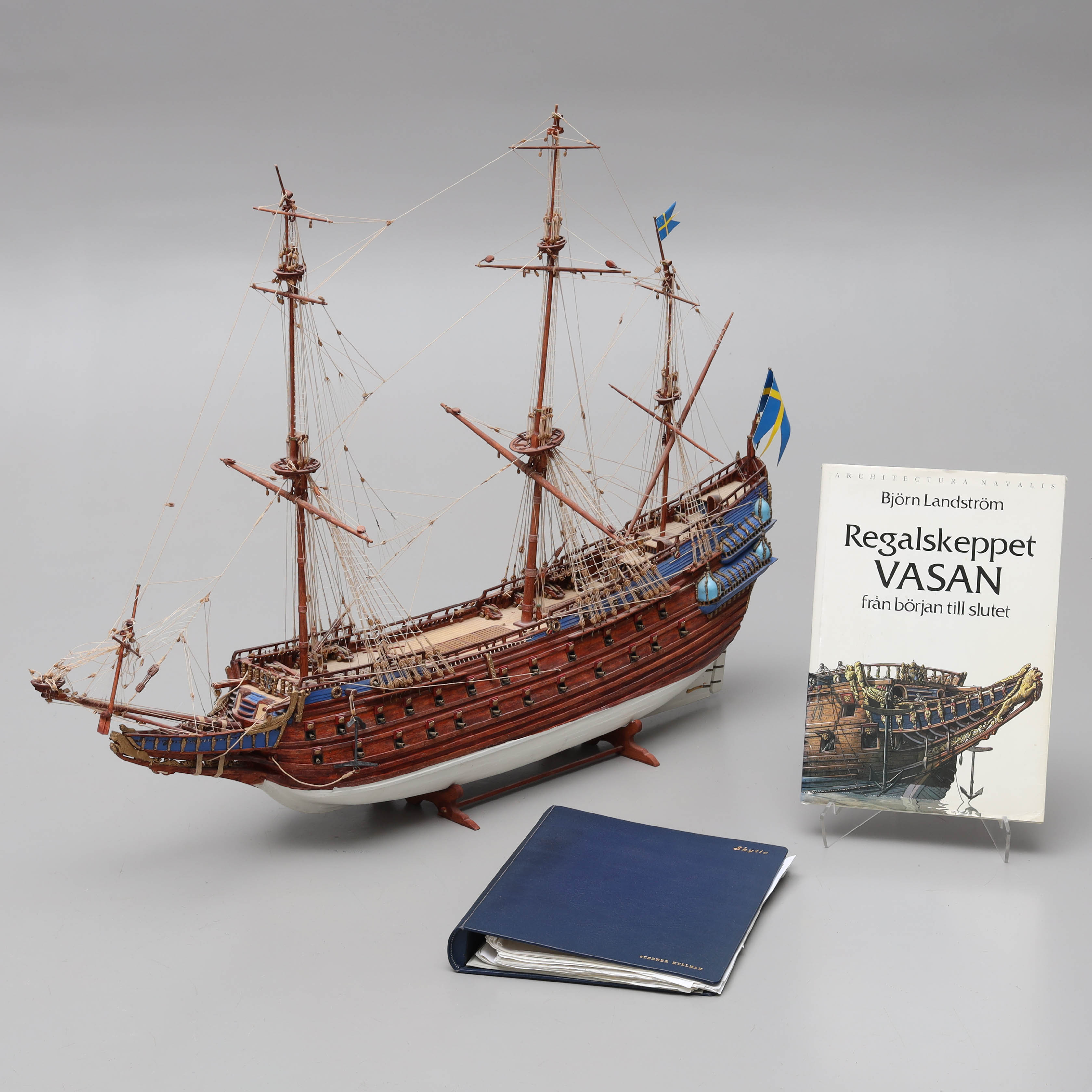 SKEPPSMODELL, "Regalskeppet Vasa".