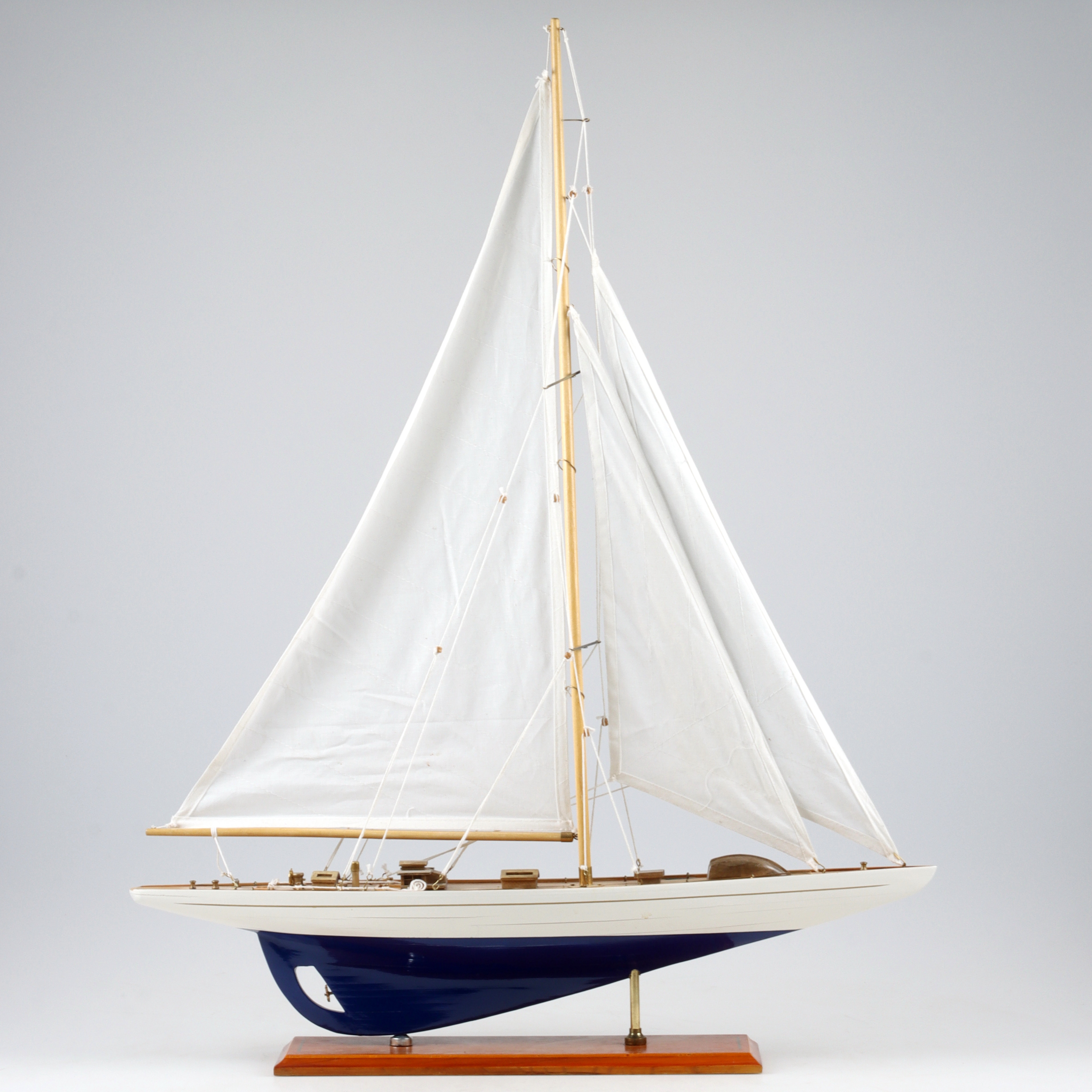 MODELLBÅT, segelbåt, 1900-talets senare del.