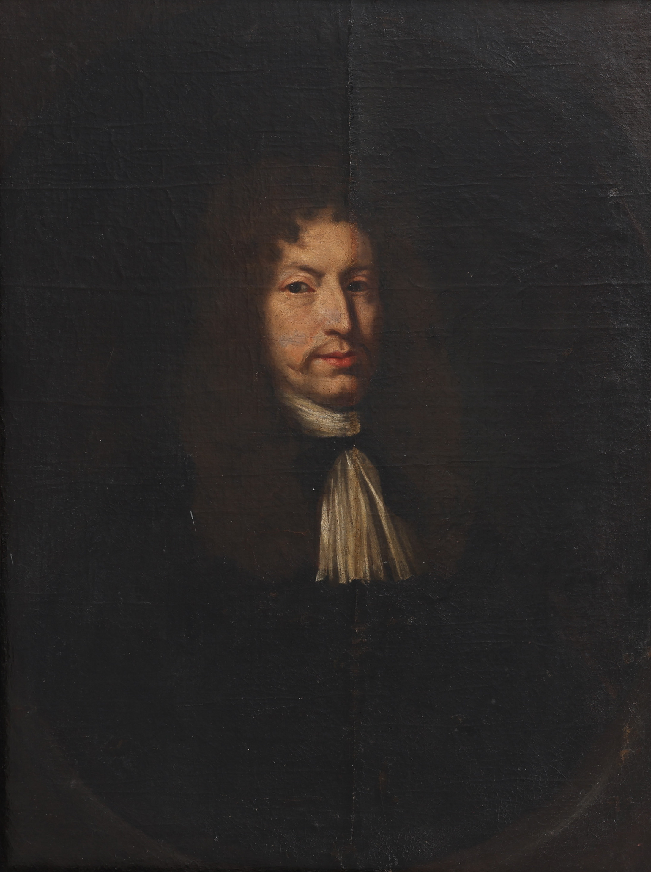 DAVID KLÖCKER EHRENSTRAHL 1628-1698. TILLSKRIVEN. OLJA PÅ DUK, MANSPORTRÄTT, 1600-TAL.