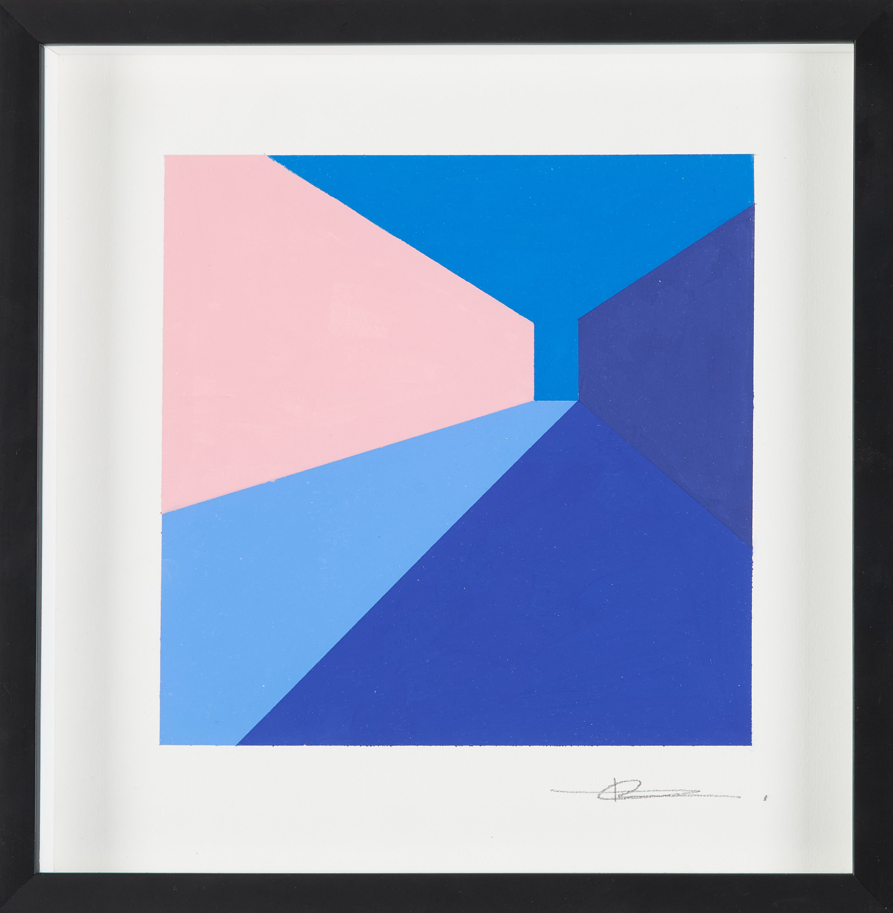 DAVID LARSSON (FÖDD 1968). Utan titel, gouache på papper, signerad, a tergo daterad 2019.