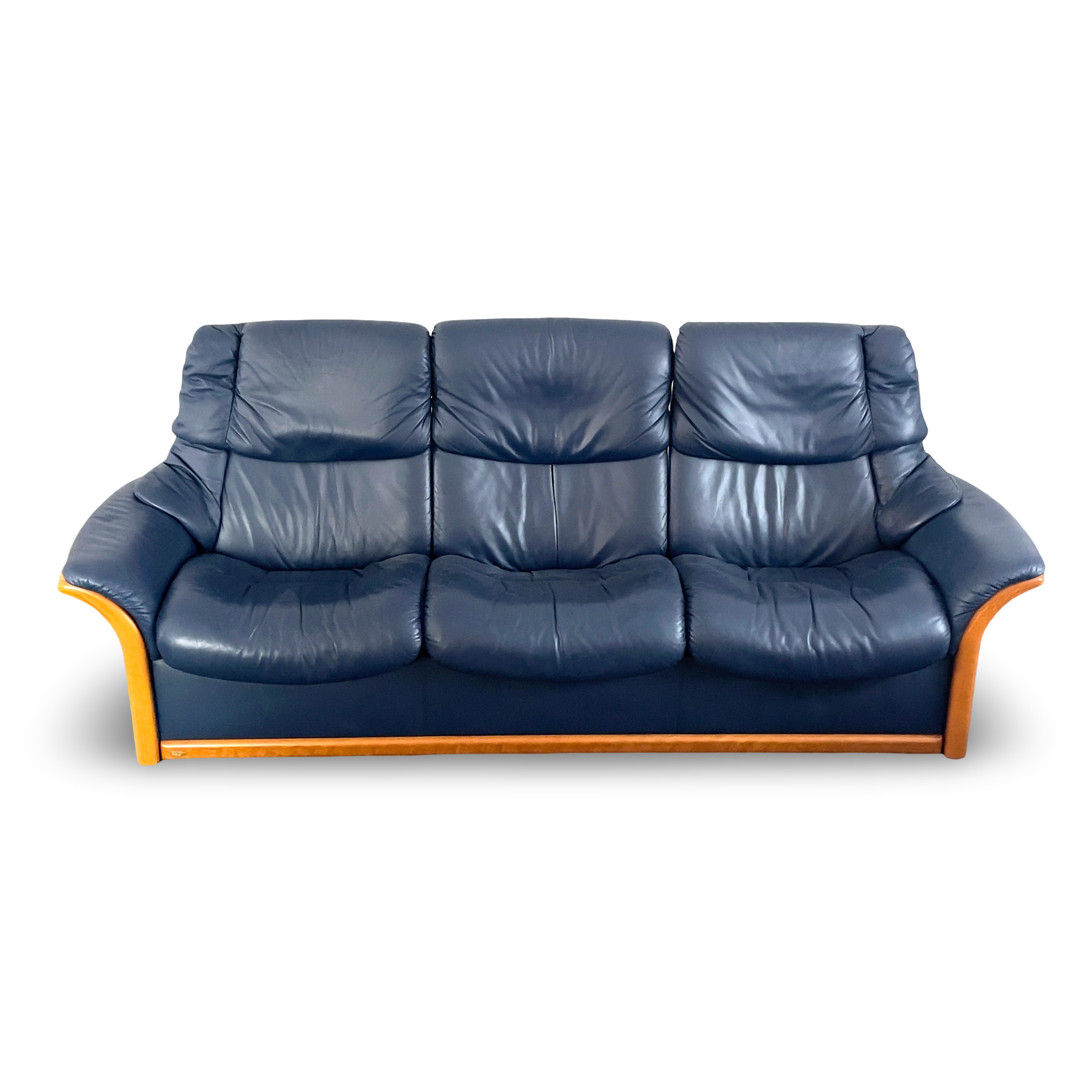 SOFFA. "Stressess", skinn, Ekornes.