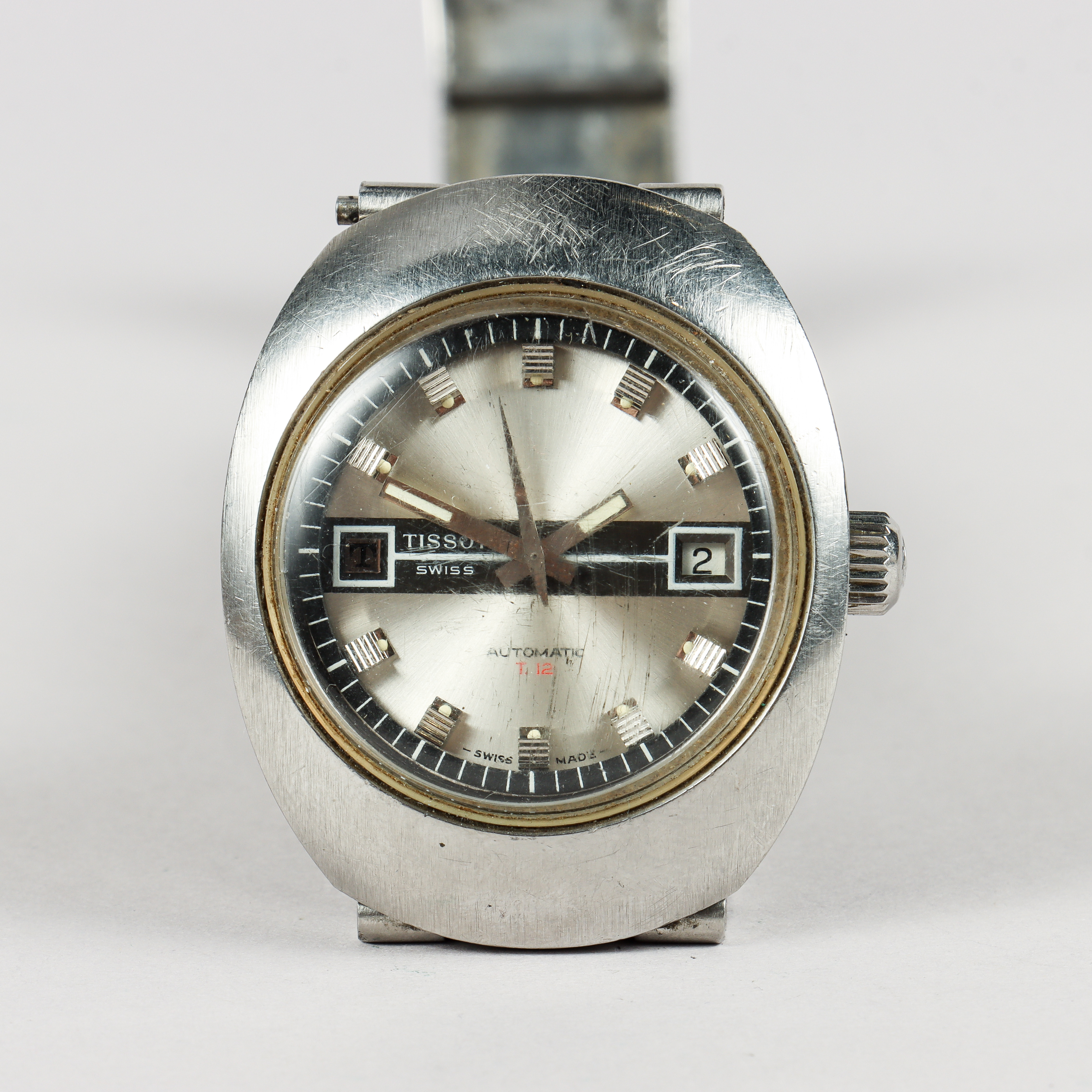 TISSOT Automatic T. 12, stål, 1970-tal.