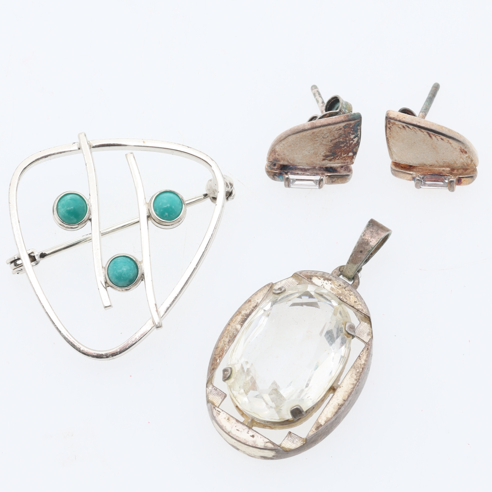 SMYCKEN, 3 delar, silver.
