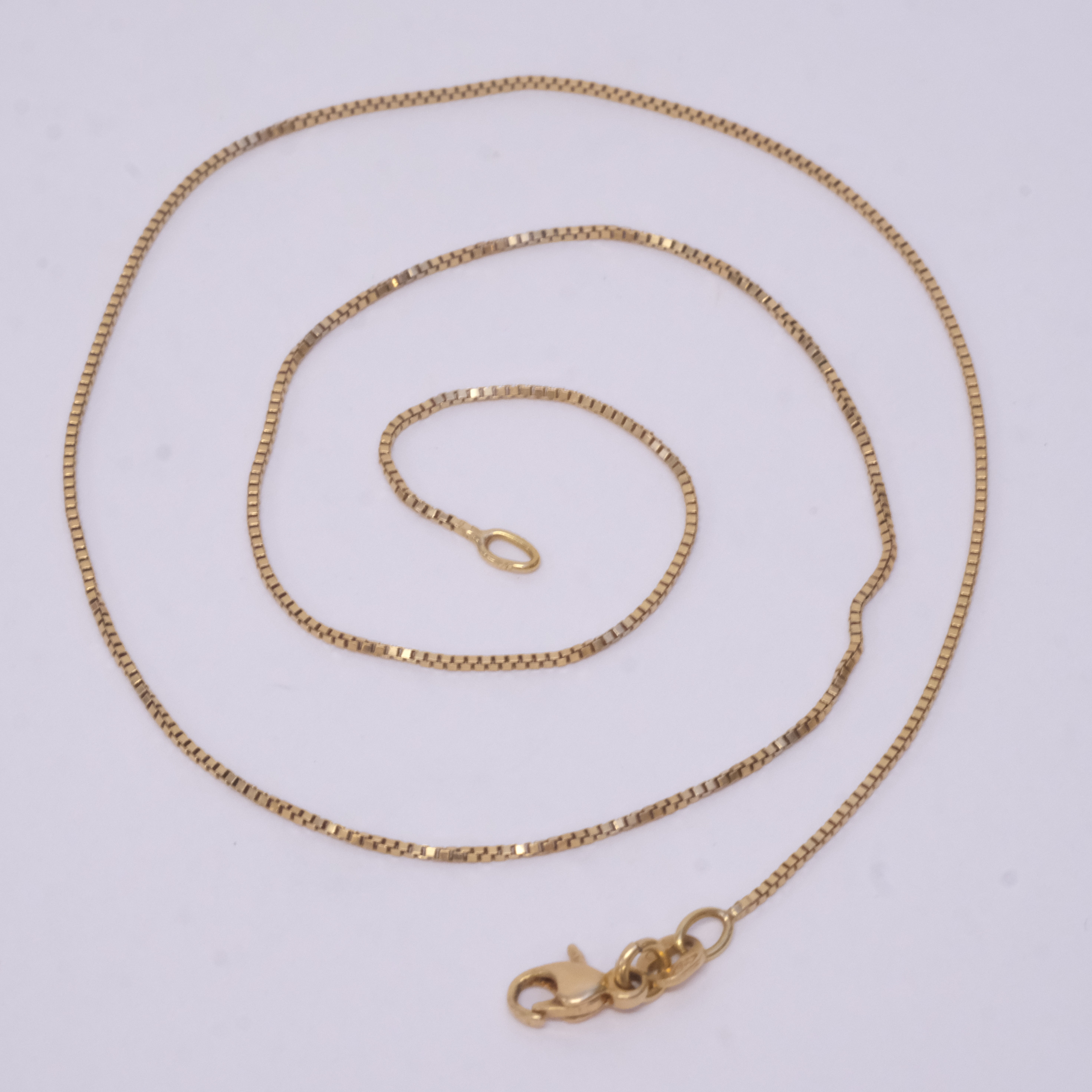 COLLIER, "VENEZIA", 18K GULD.