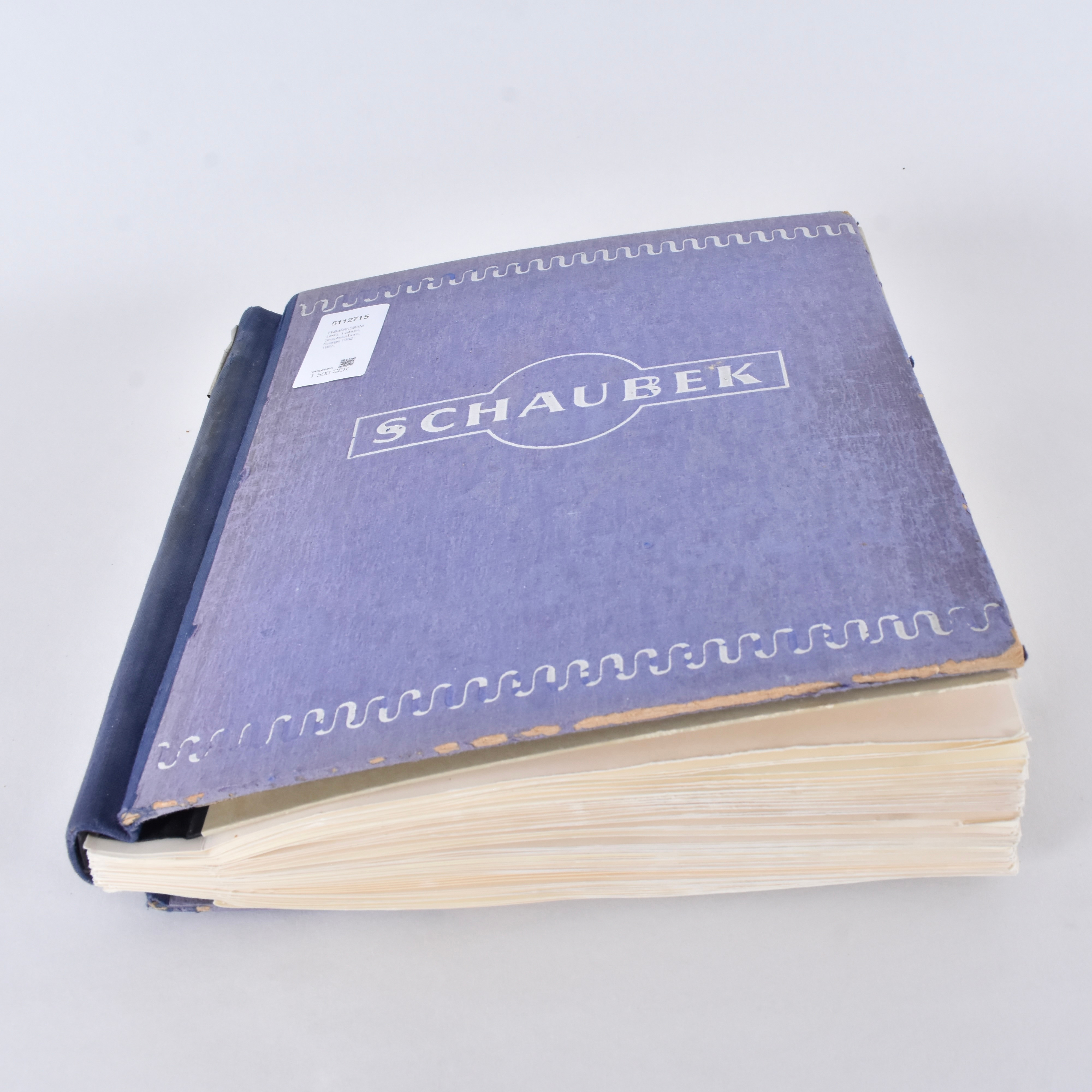 FRIMÄRKSSAMLING, 1-album, Shaubekalbum, Sverige 1982-1987.