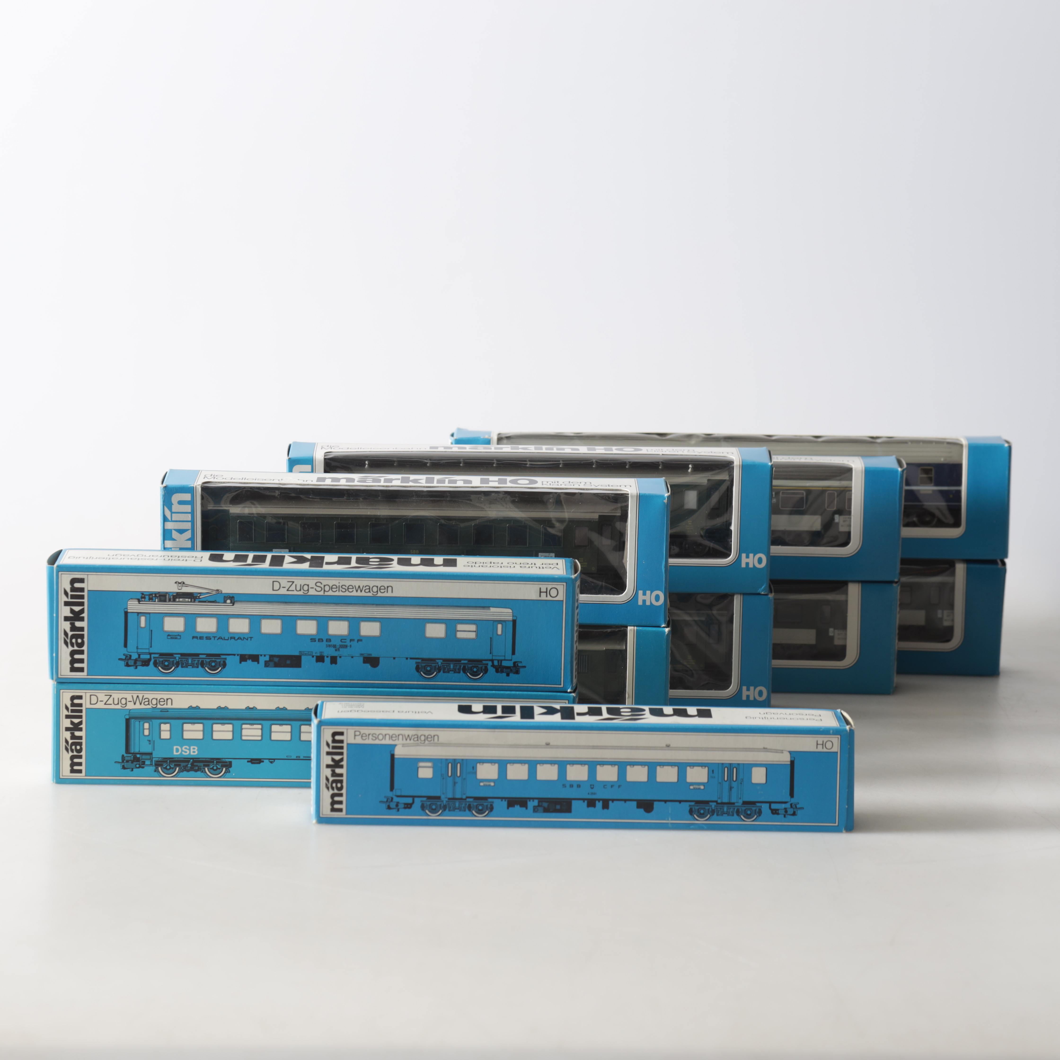 VAGNAR, 11 st. H0, Märklin.