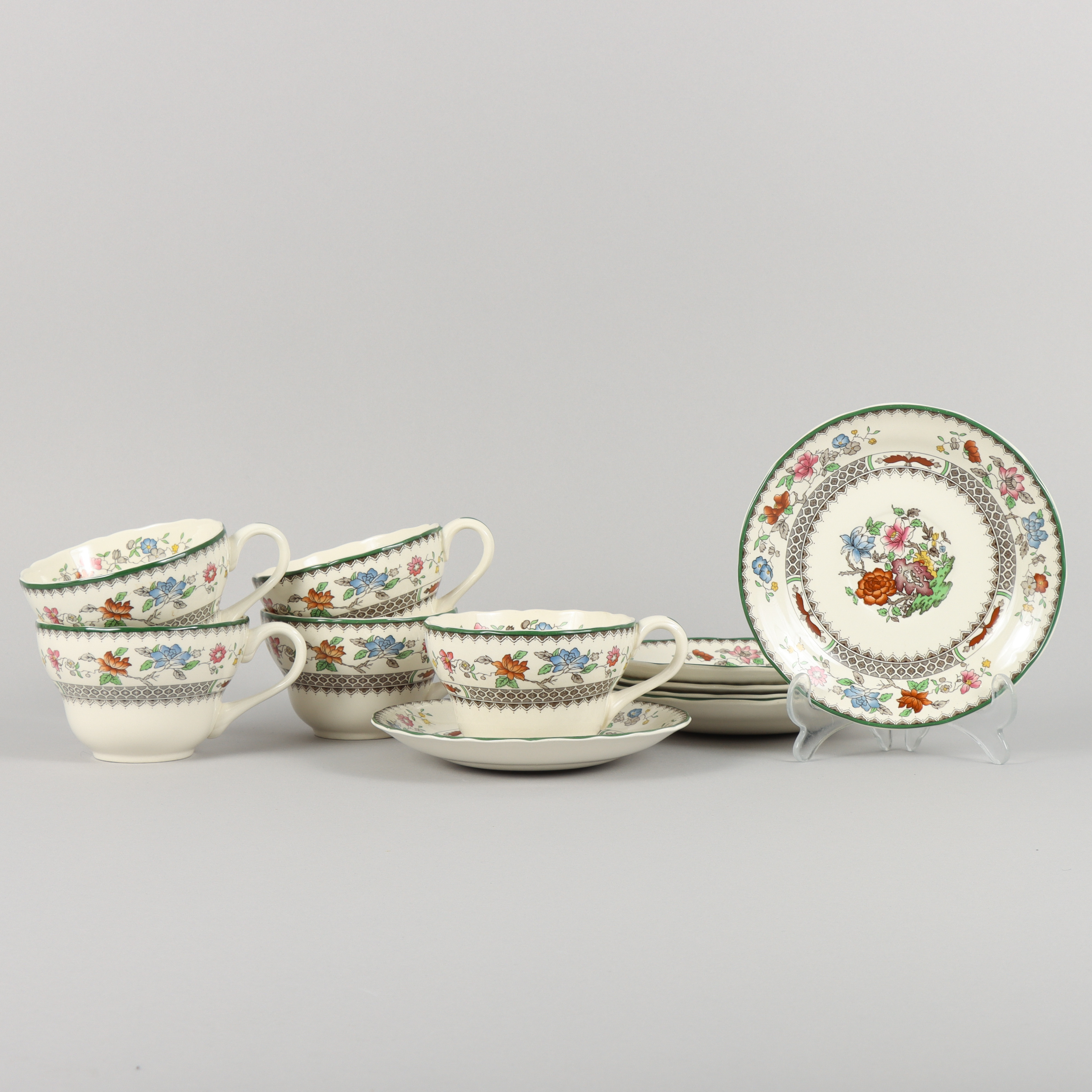TESERVIS Spode "Chinese rose".