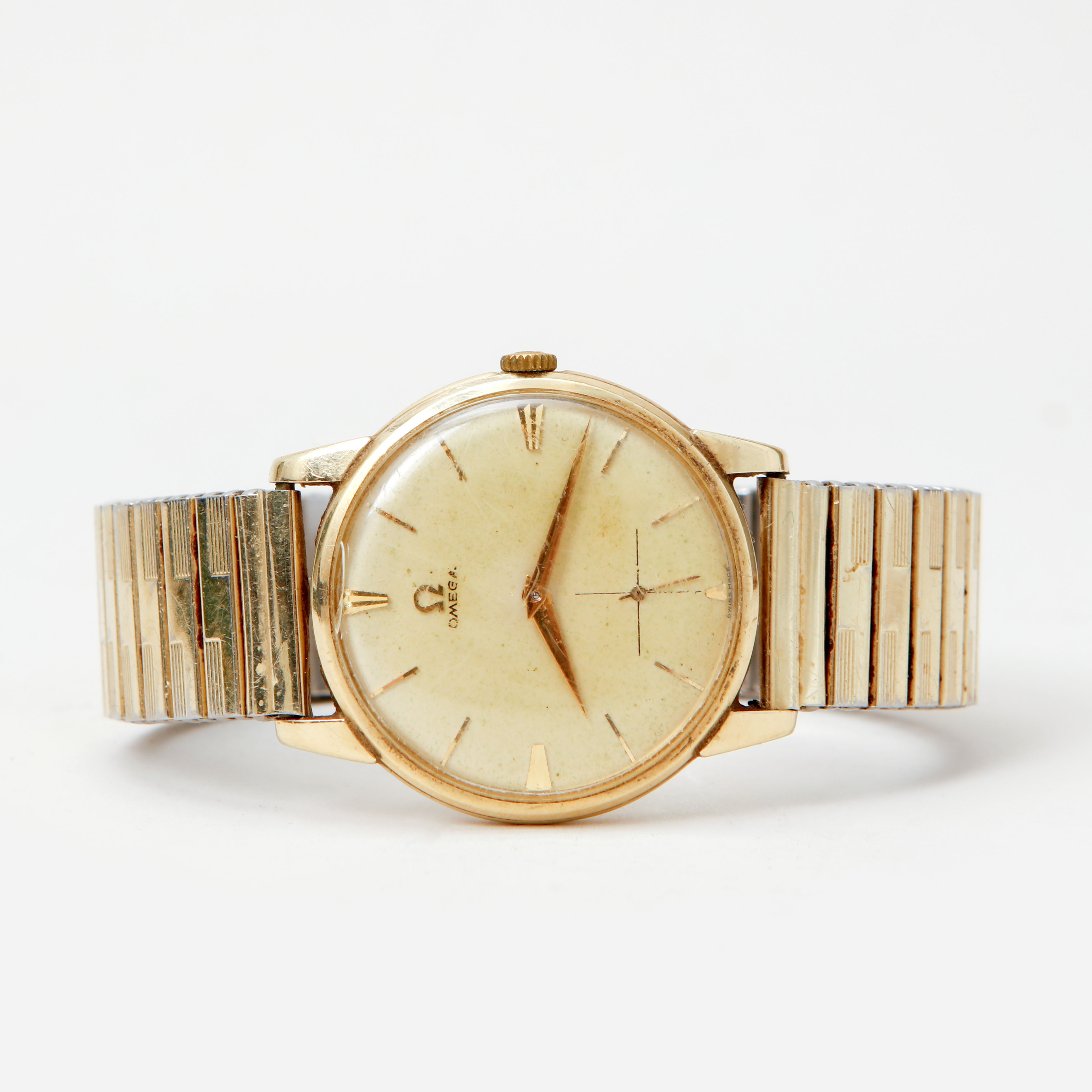ARMBANDSUR, Omega, 14k guld, cirka 1956.