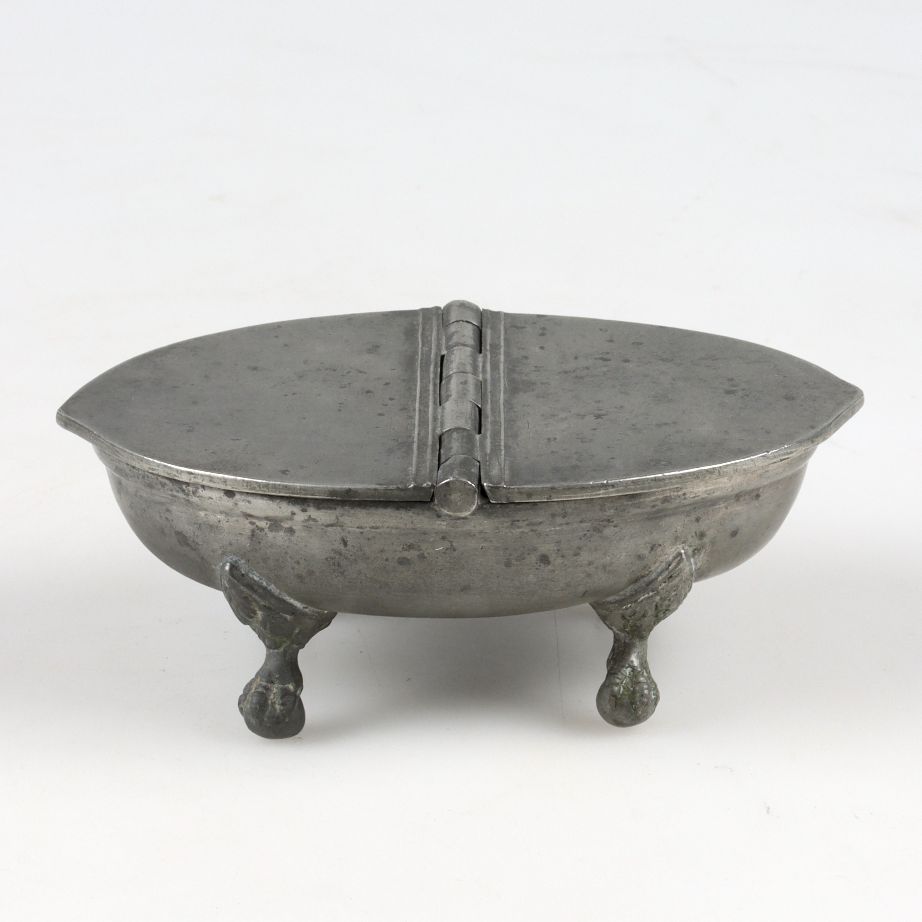 KRYDDKAR, tenn, troligen Tyskland, 1800-tal.