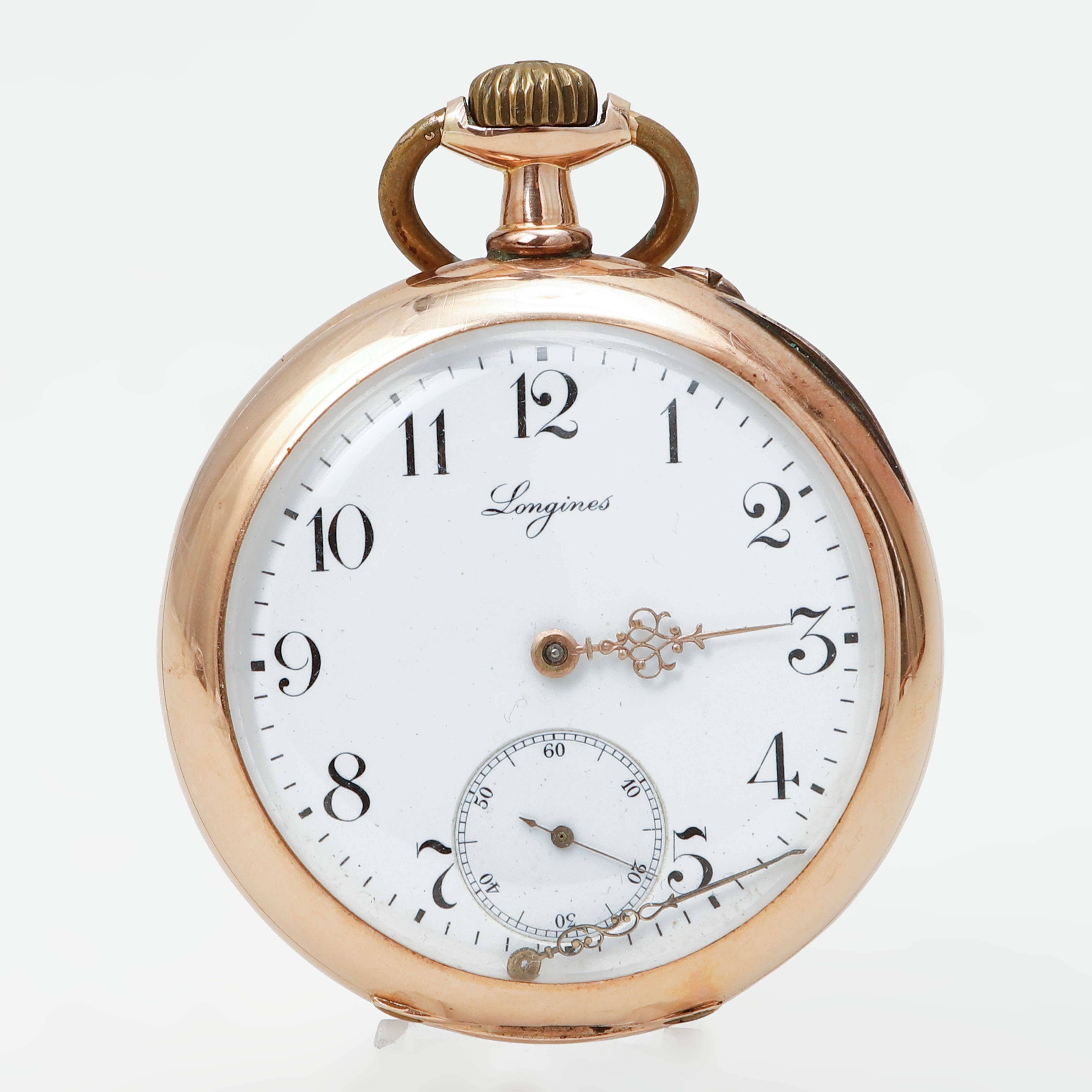 FICKUR, Longines, 14k guld, tidigt 1900-tal.
