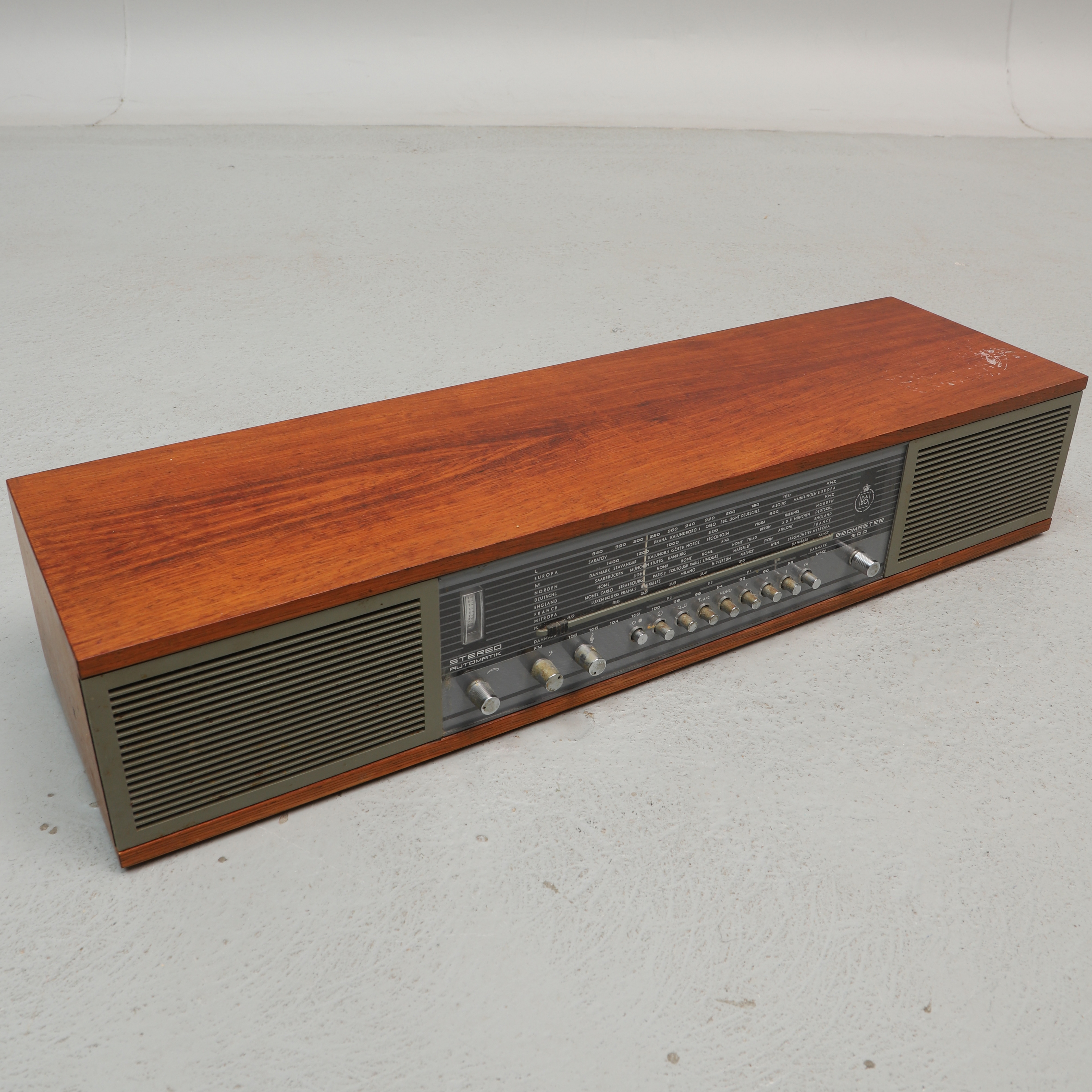 RADIO, Beomaster 900, Stereo Automatik, B&O, Danmark, 1960-tal.