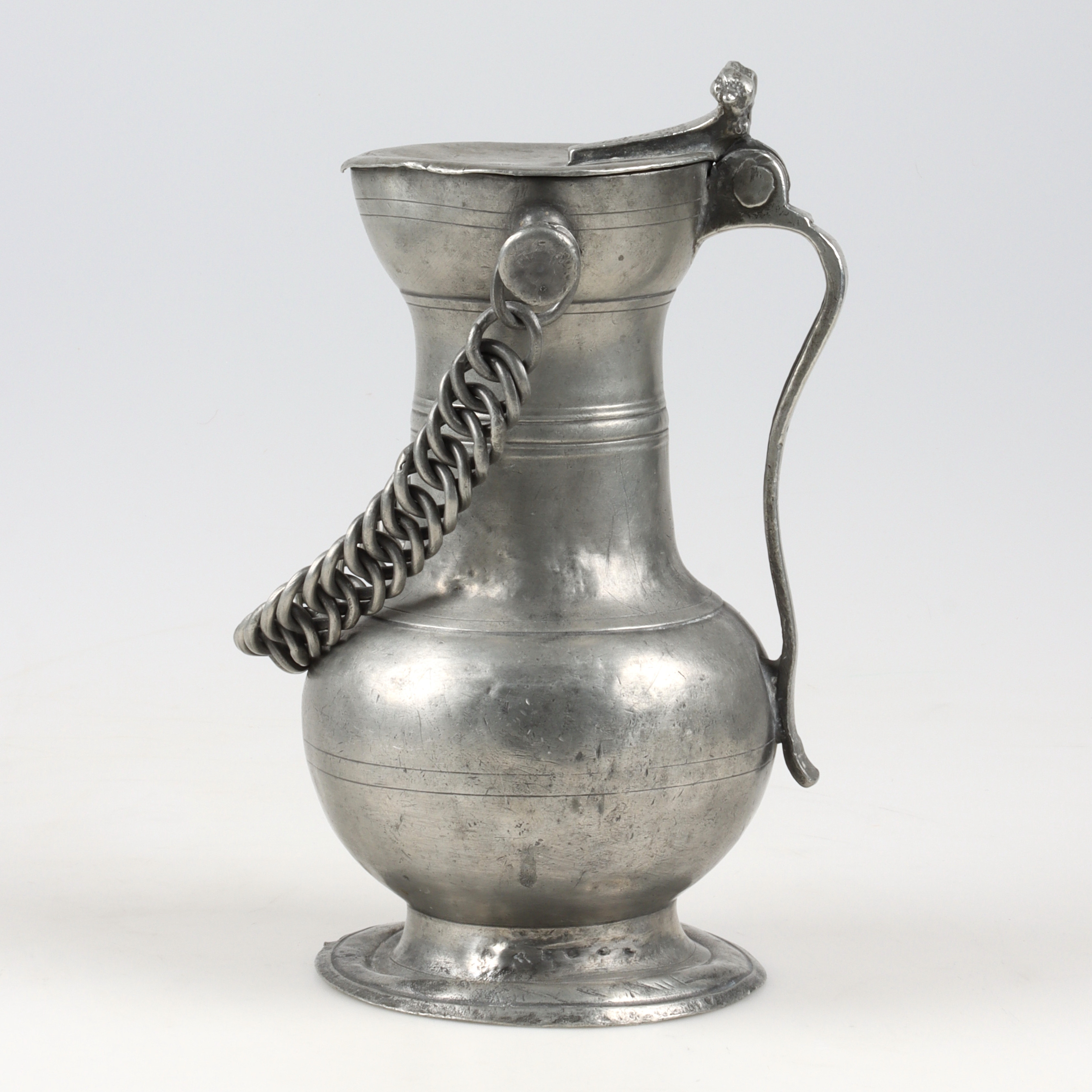 VINKANNA, tenn, troligen Schweiz, 1800-tal.