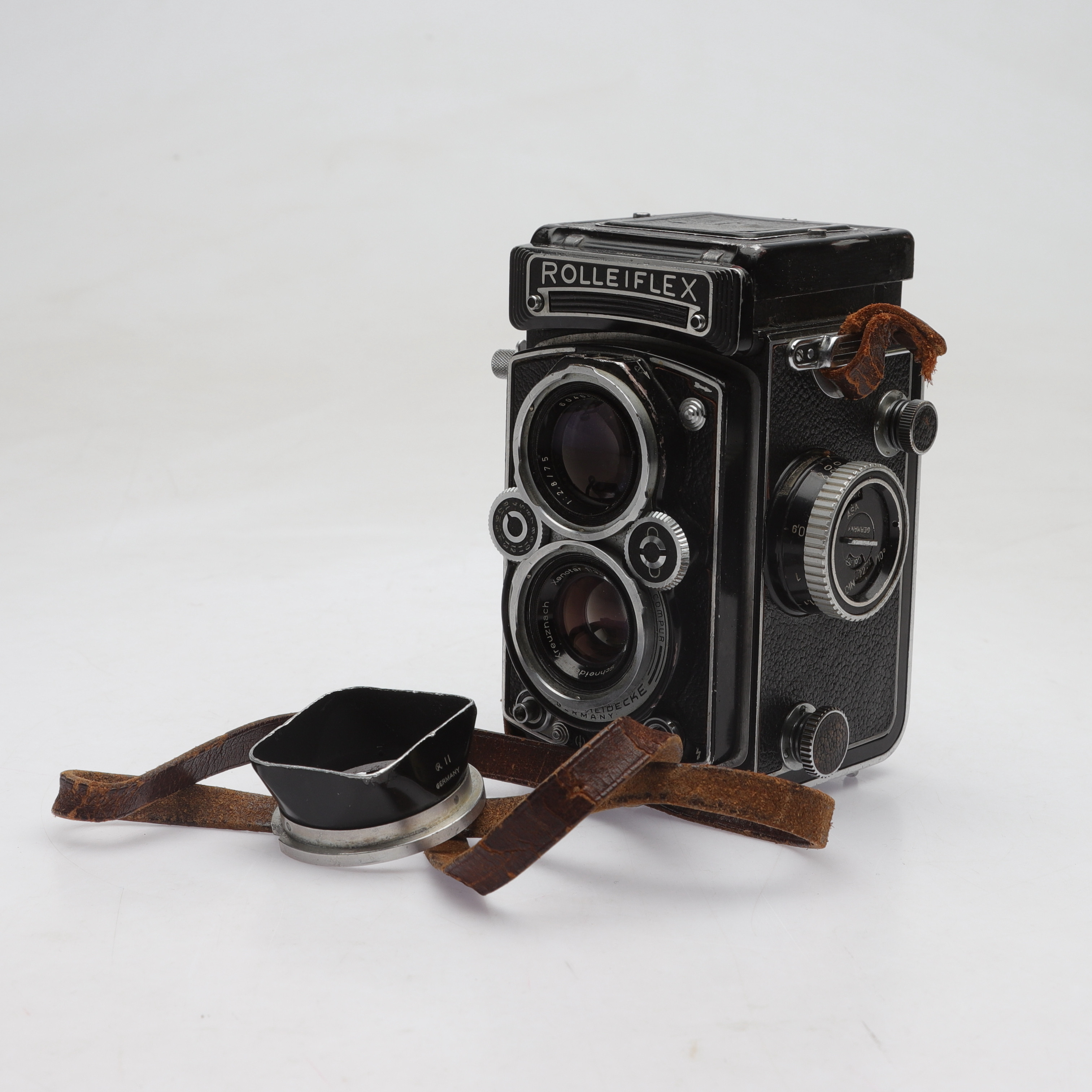 SPEGELREFLEXKAMERA, Rolleiflex, 3.5C, Tyskland, 1950-tal.